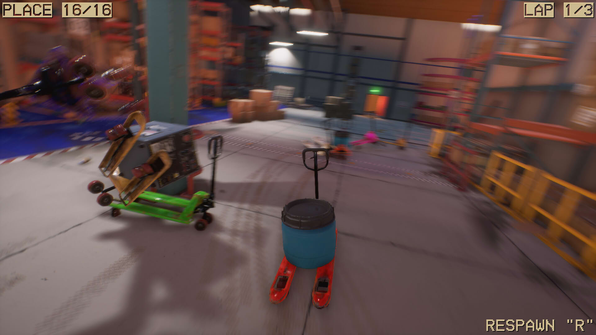 Screenshot for Pallet Jack Racing