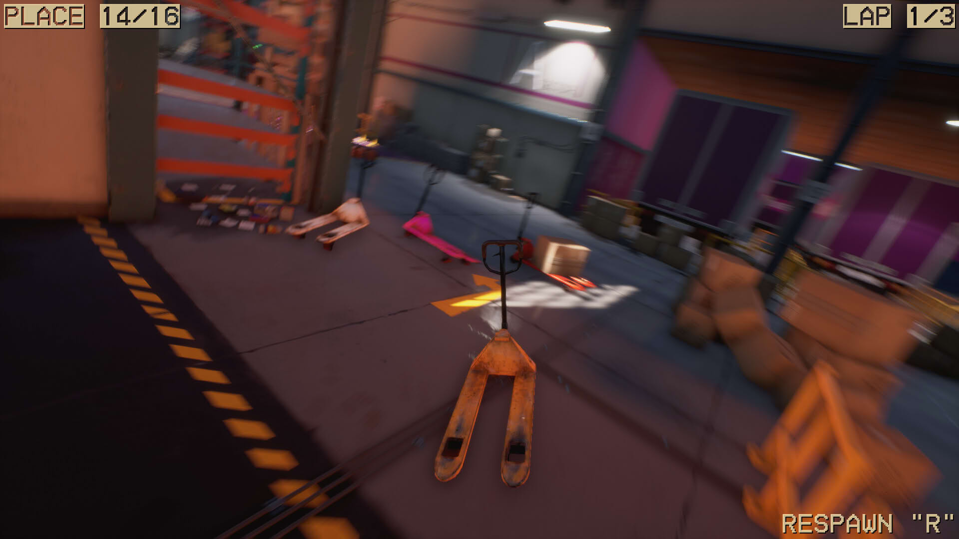 Screenshot for Pallet Jack Racing