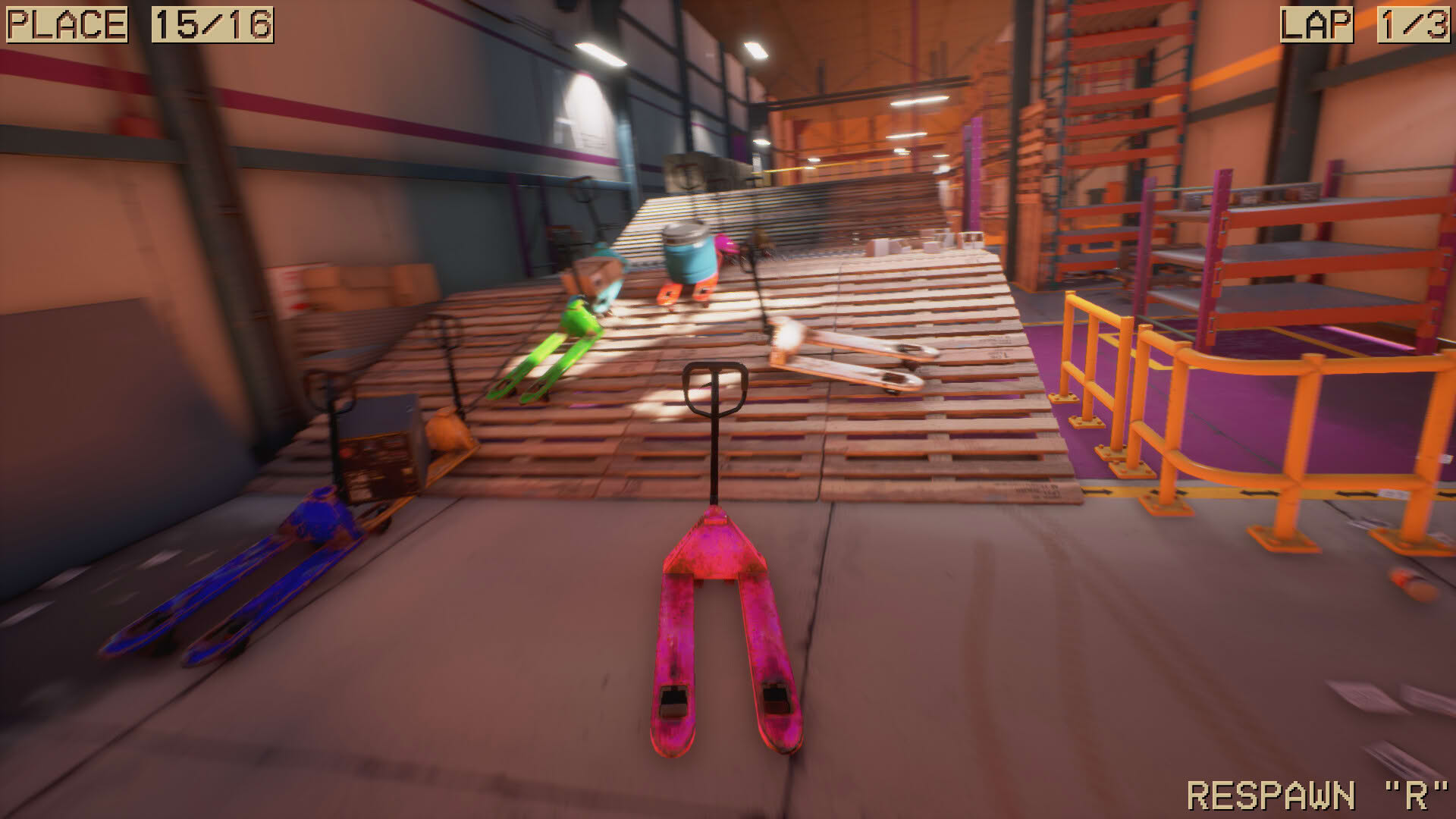 Screenshot for Pallet Jack Racing