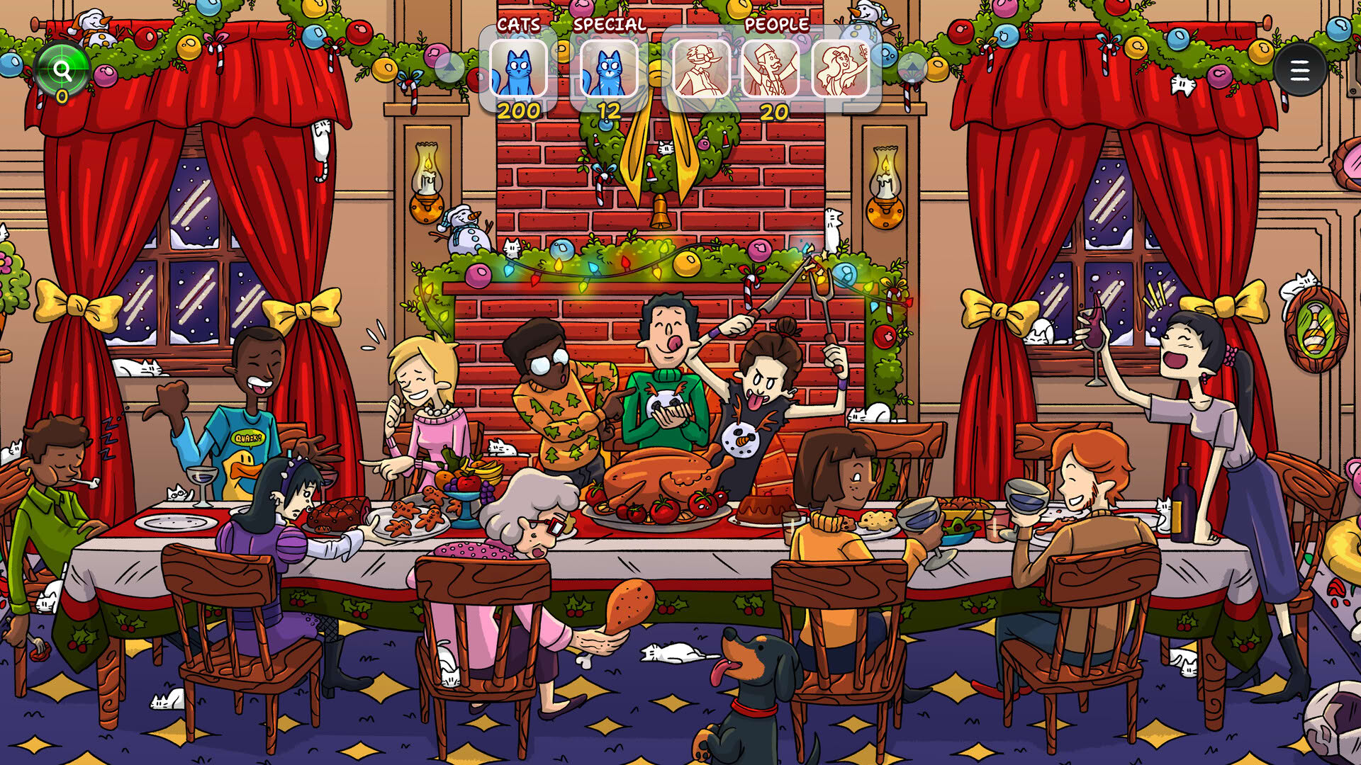 Screenshot for Hidden Cats in Christmas