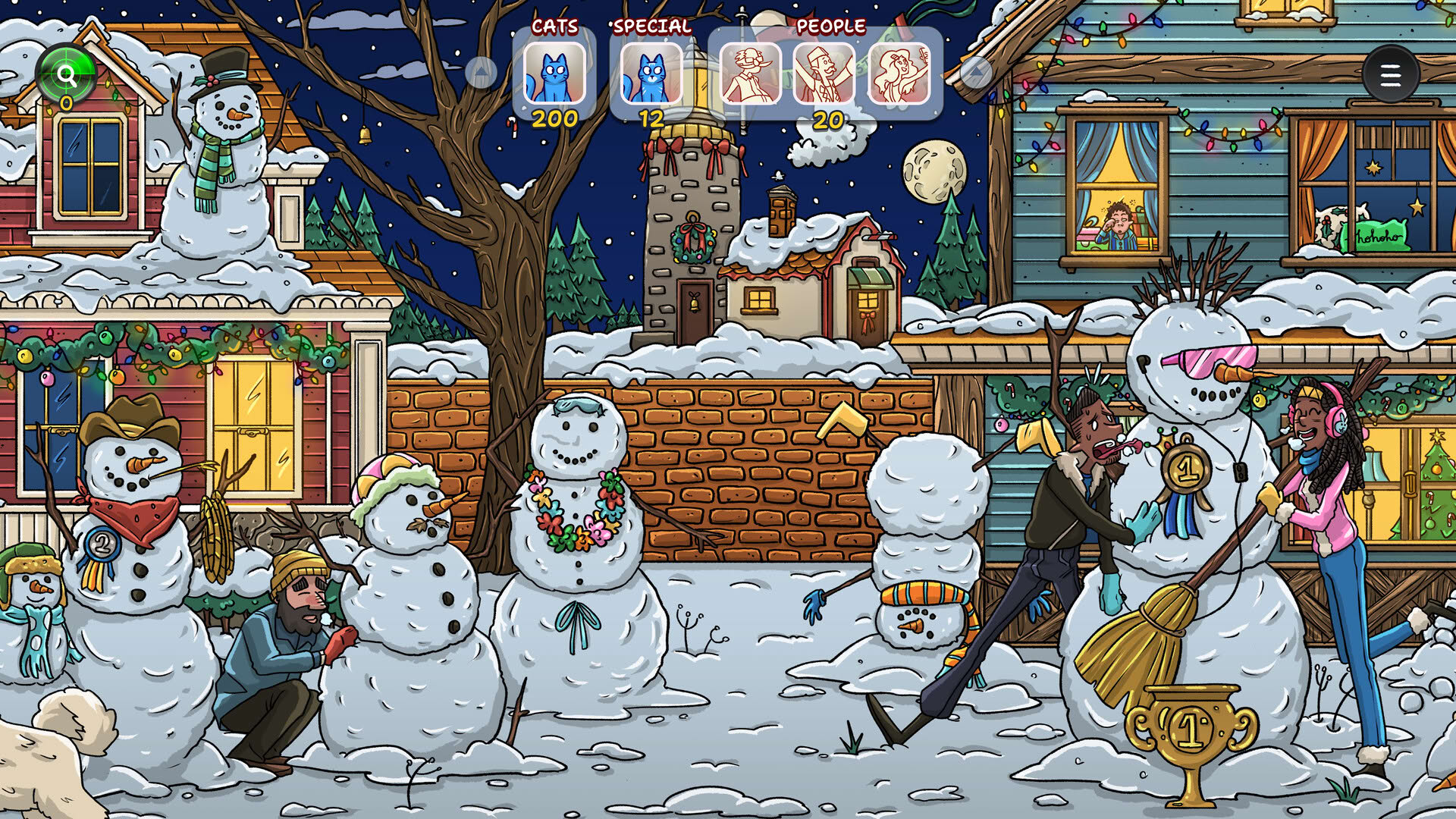 Screenshot for Hidden Cats in Christmas
