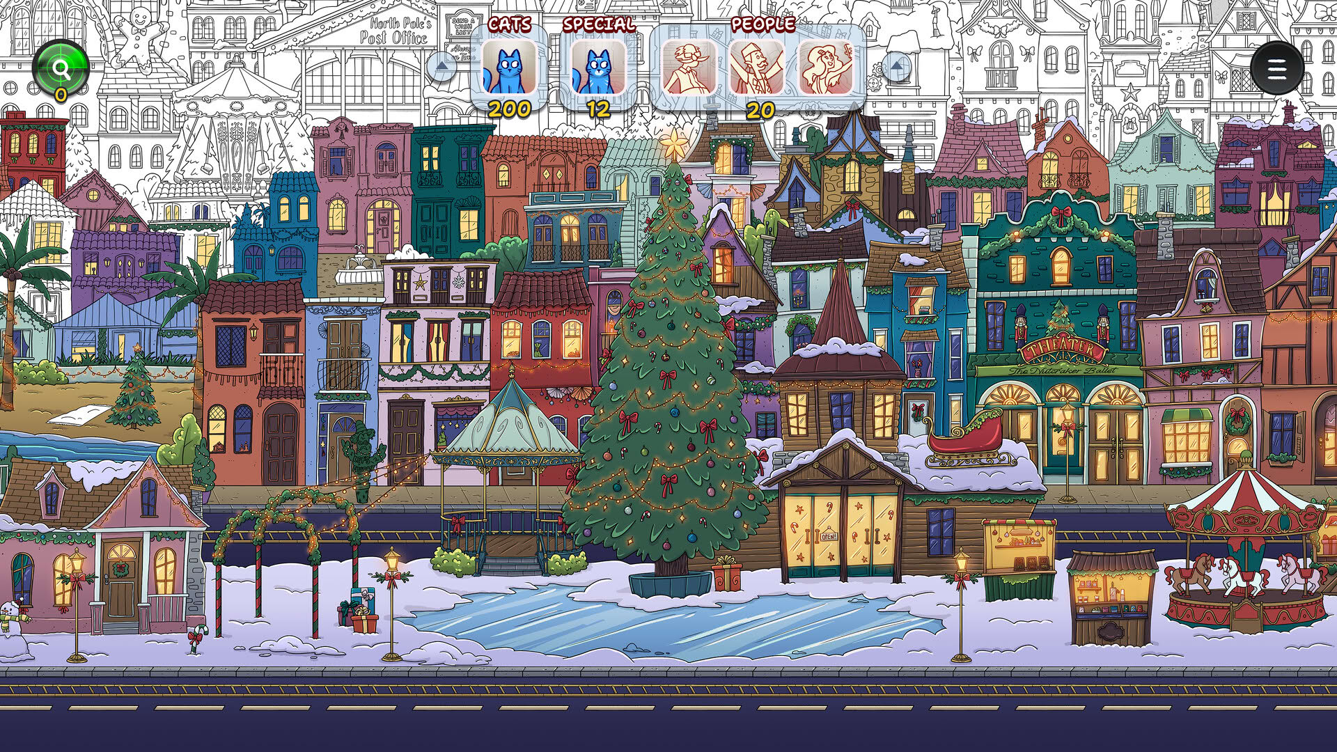 Screenshot for Hidden Cats in Christmas