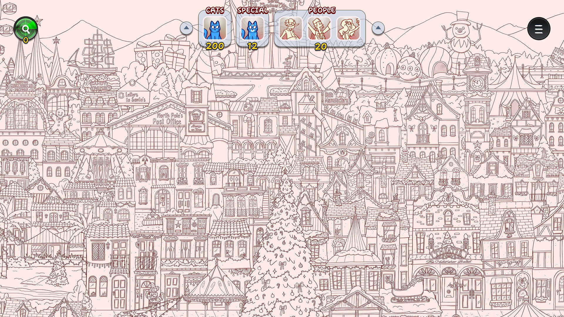 Screenshot for Hidden Cats in Christmas
