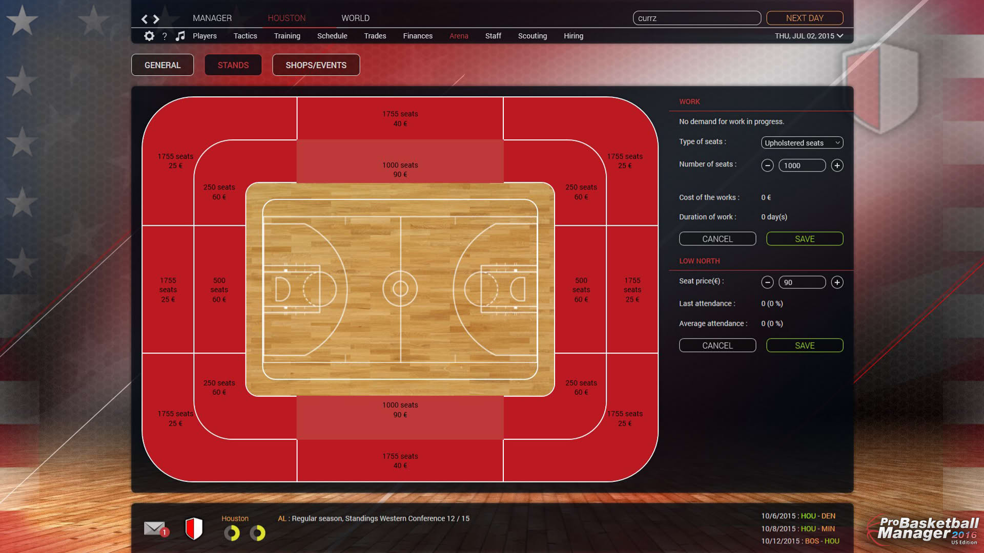 Screenshot for Pro Basketball Manager 2016