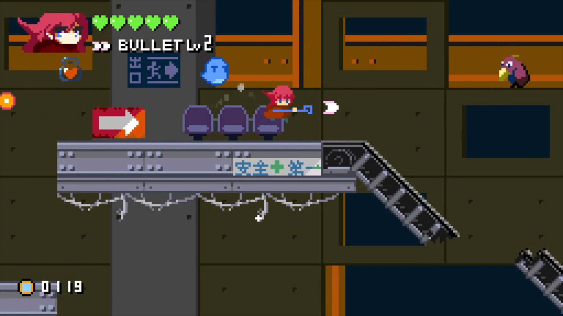 Screenshot for Pixel Game Maker Series: Stray Witch and the Ghost Train