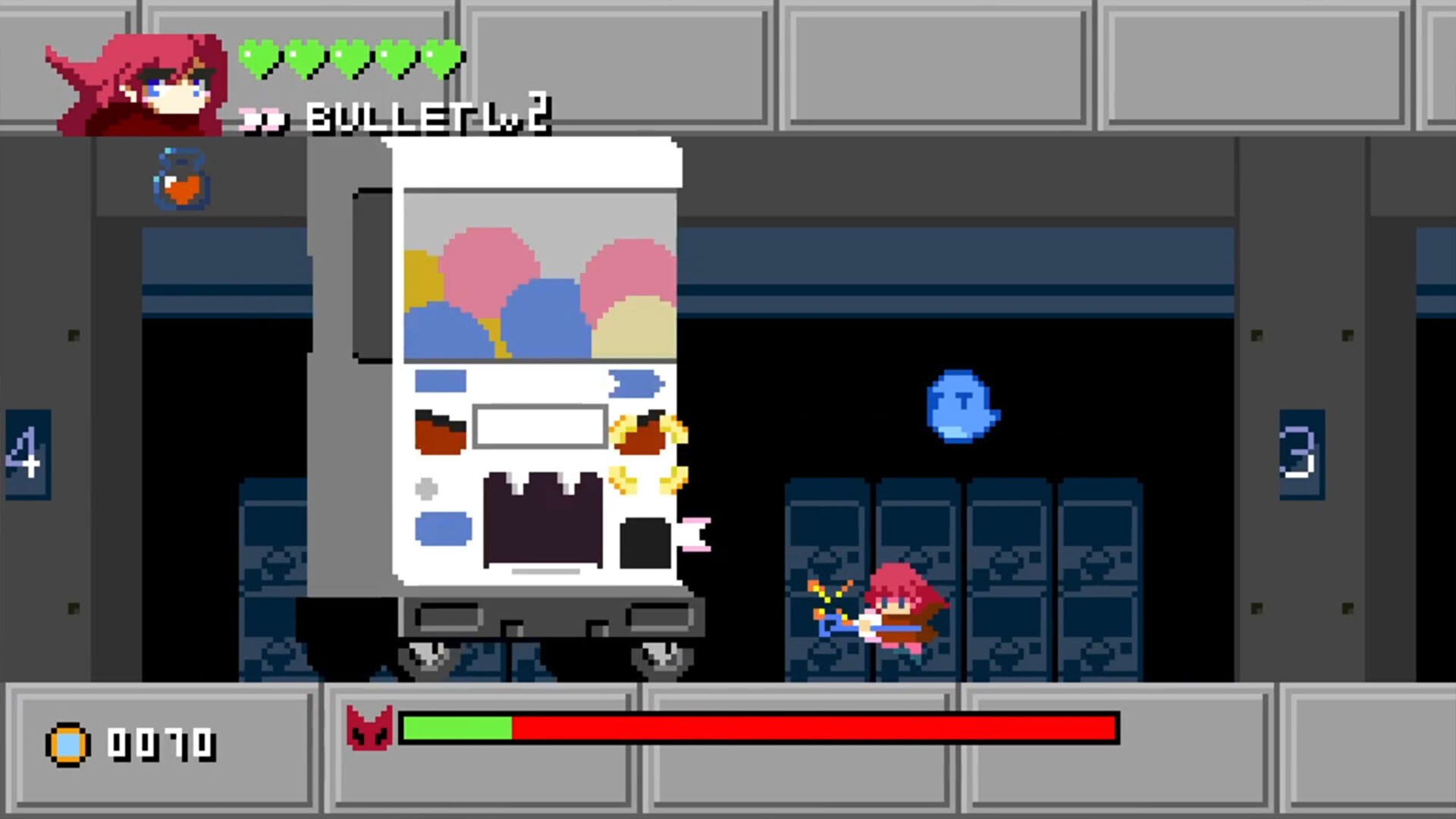 Screenshot for Pixel Game Maker Series: Stray Witch and the Ghost Train