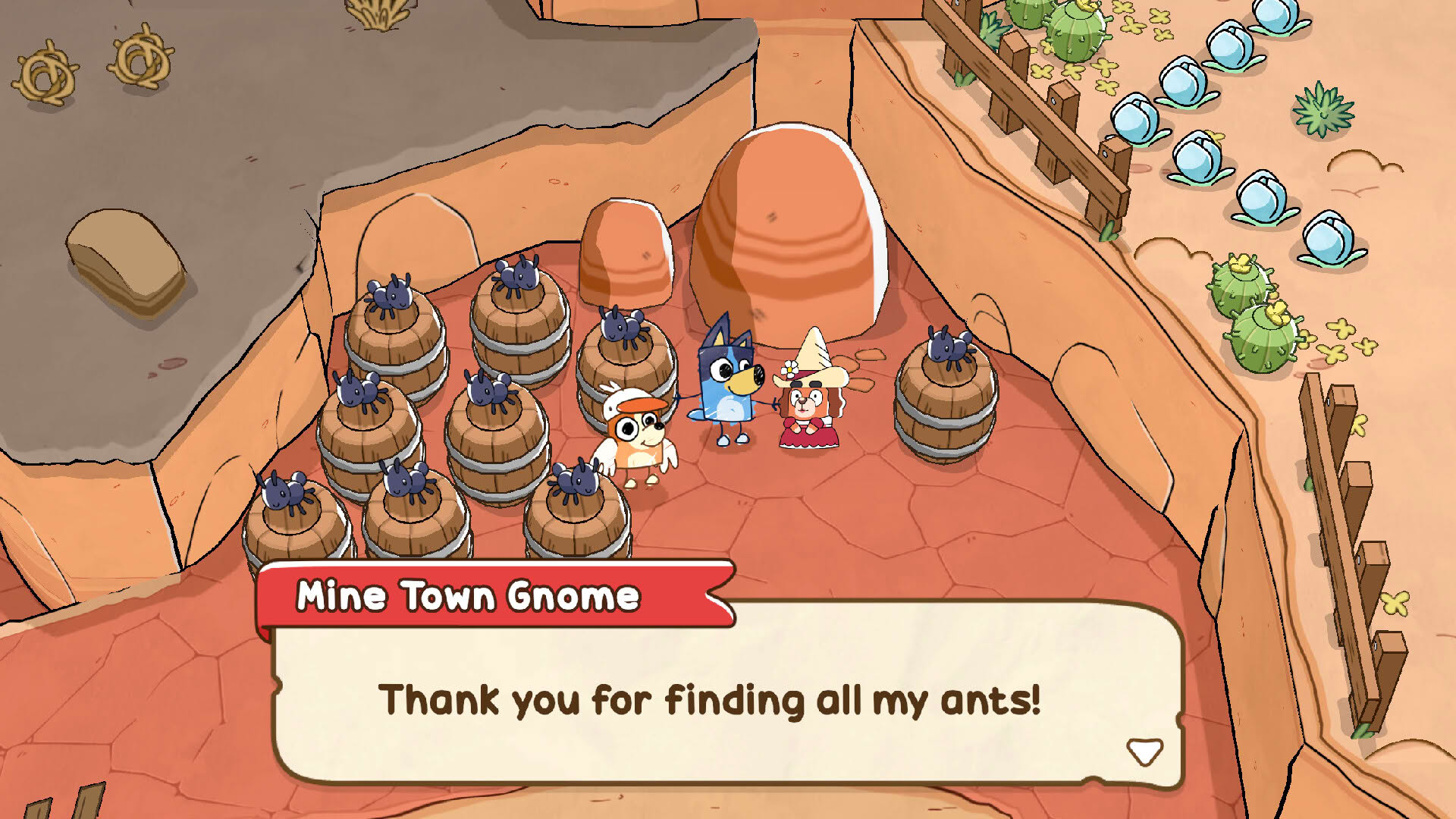 Screenshot for Bluey's Quest for the Gold Pen