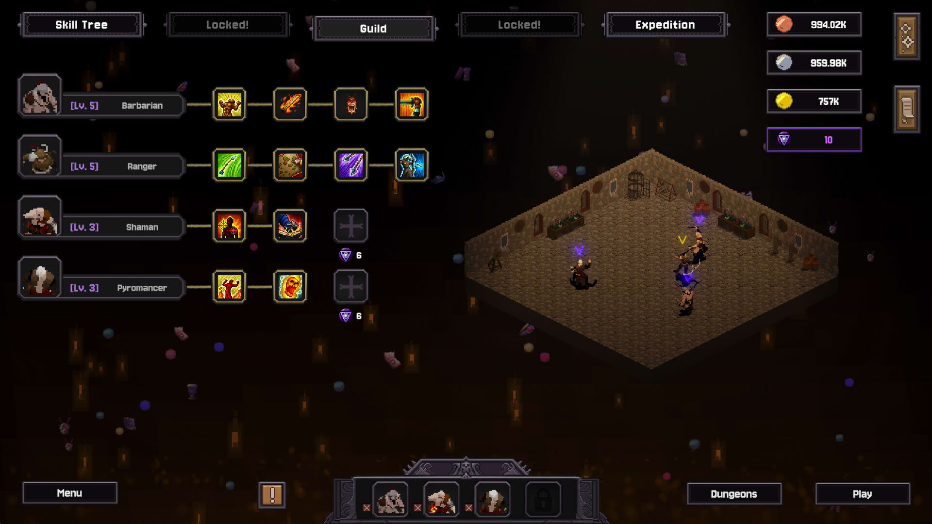 Screenshot for Bones and Coins