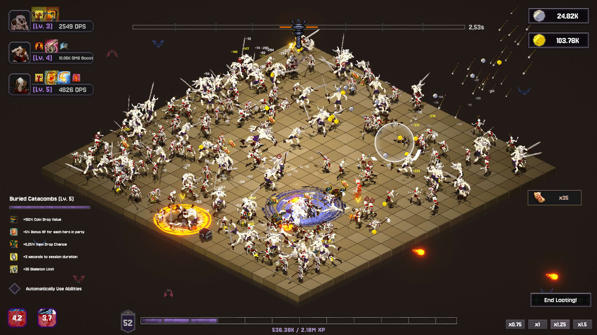 Screenshot for Bones and Coins