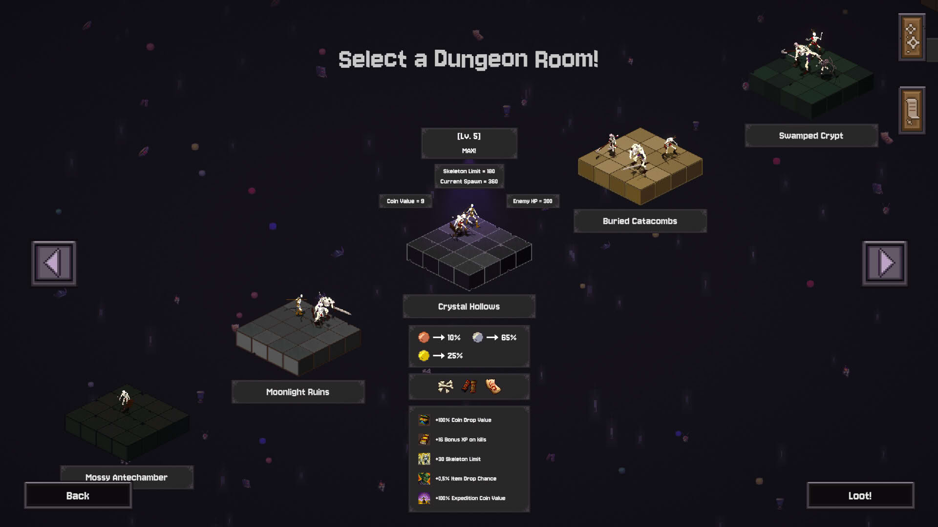 Screenshot for Bones and Coins