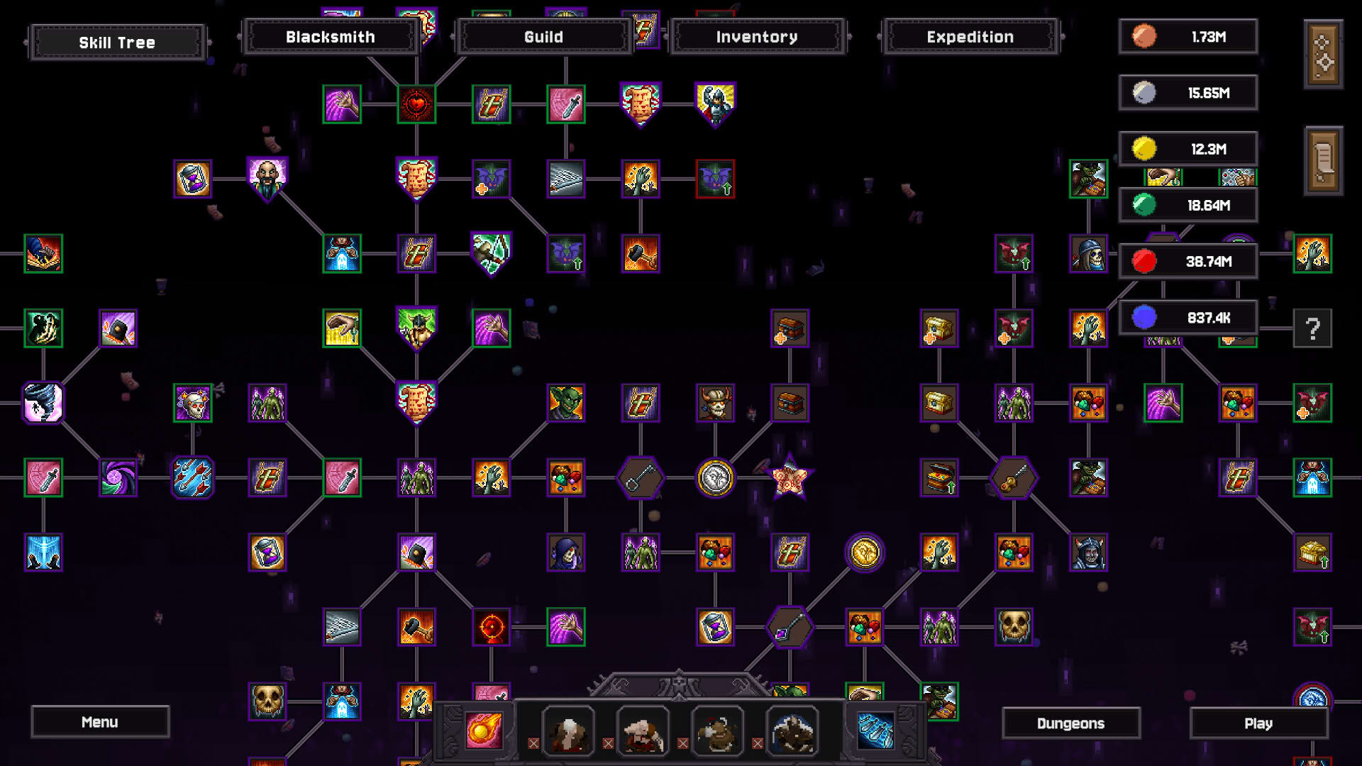 Screenshot for Bones and Coins