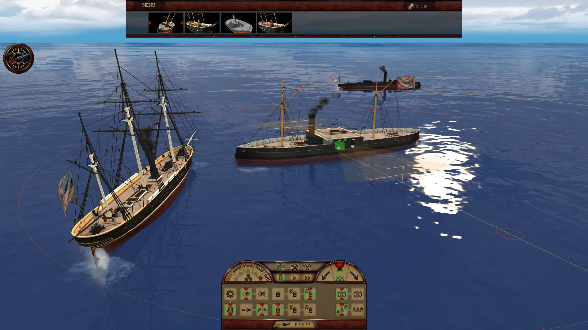 Screenshot for Ironclads 2: American Civil War