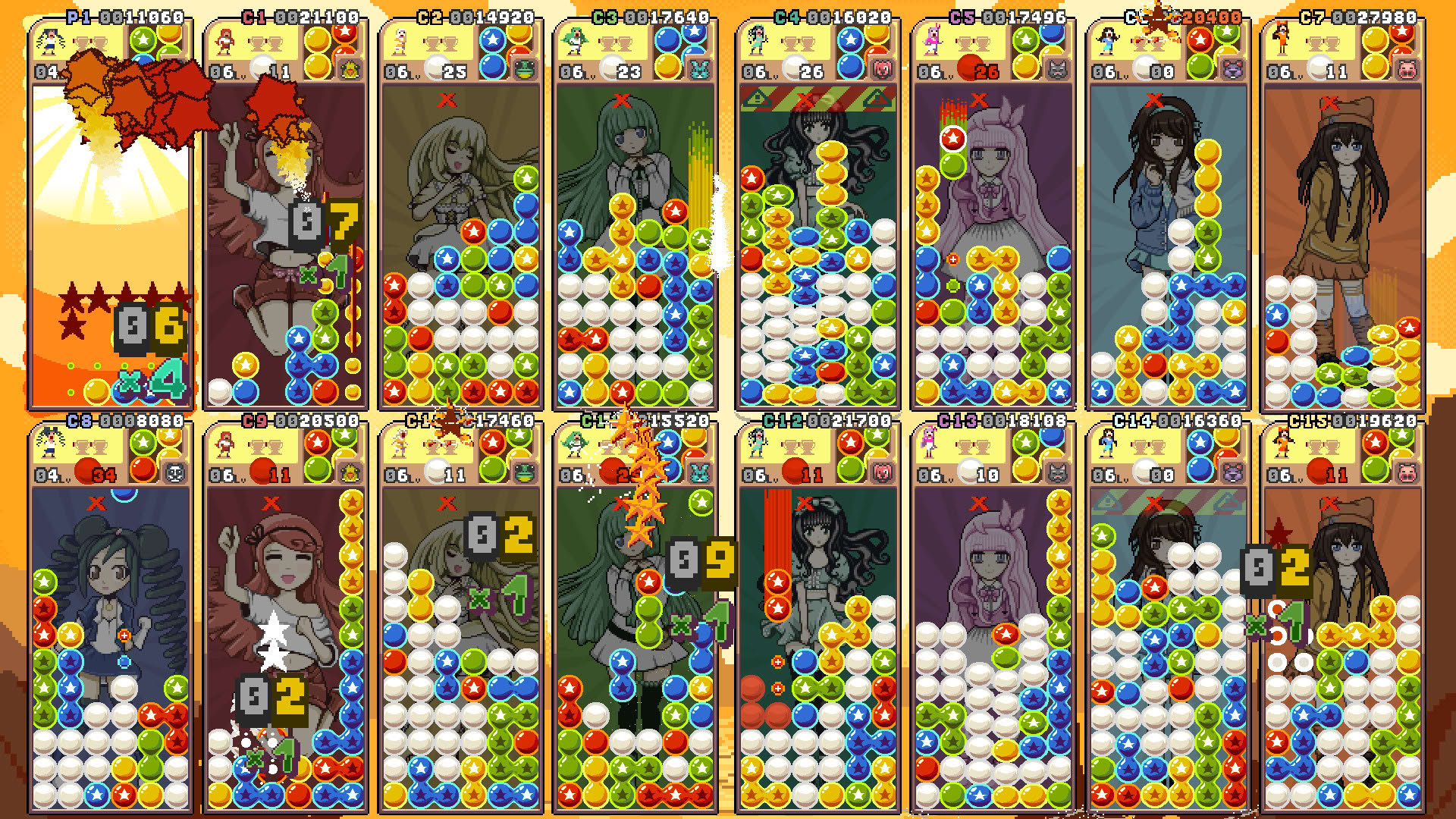 Screenshot for Raining Blobs