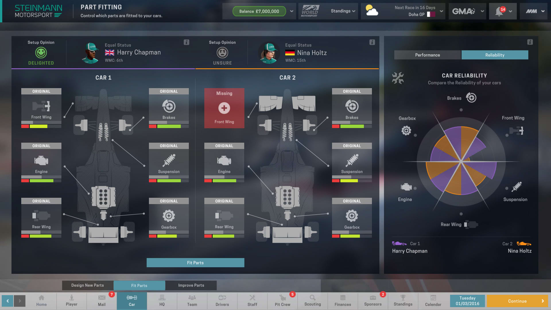 Screenshot for Motorsport Manager