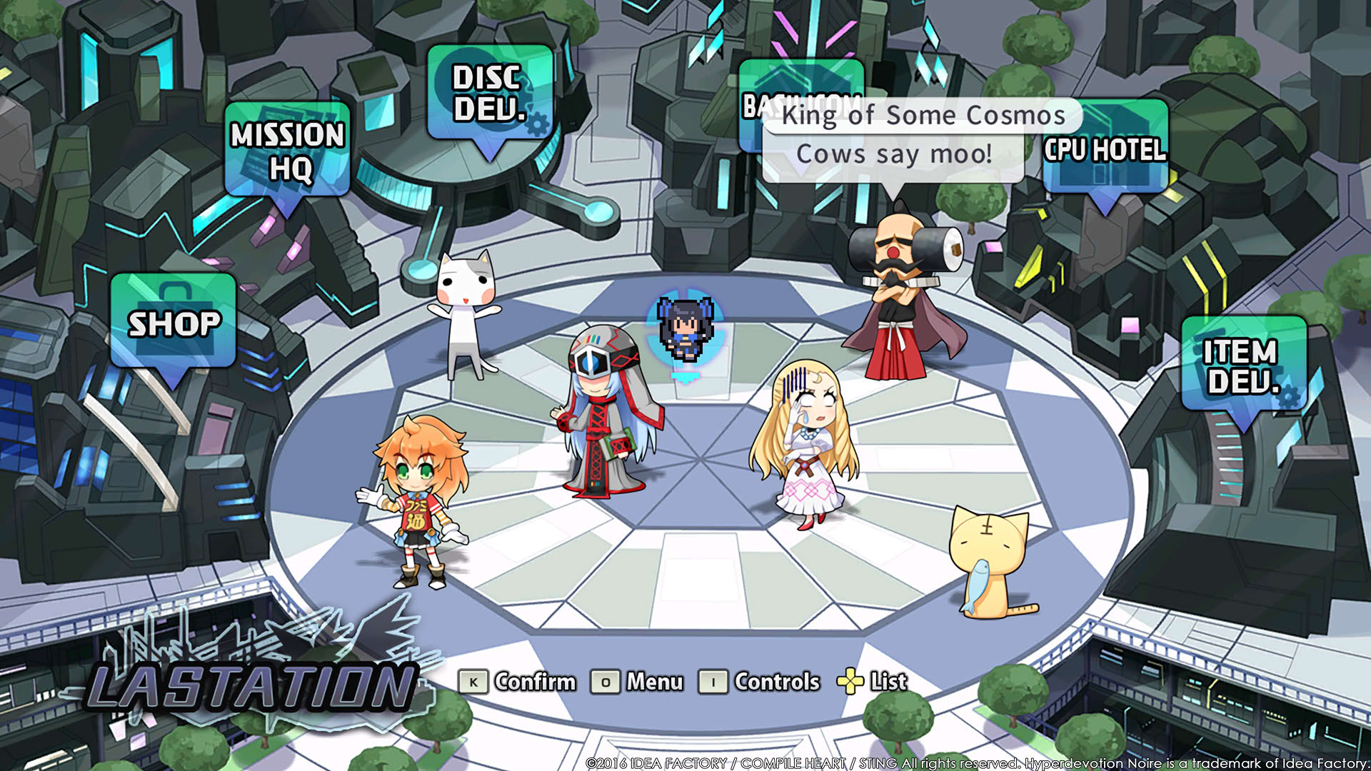 Screenshot for Hyperdevotion Noire: Goddess Black Heart