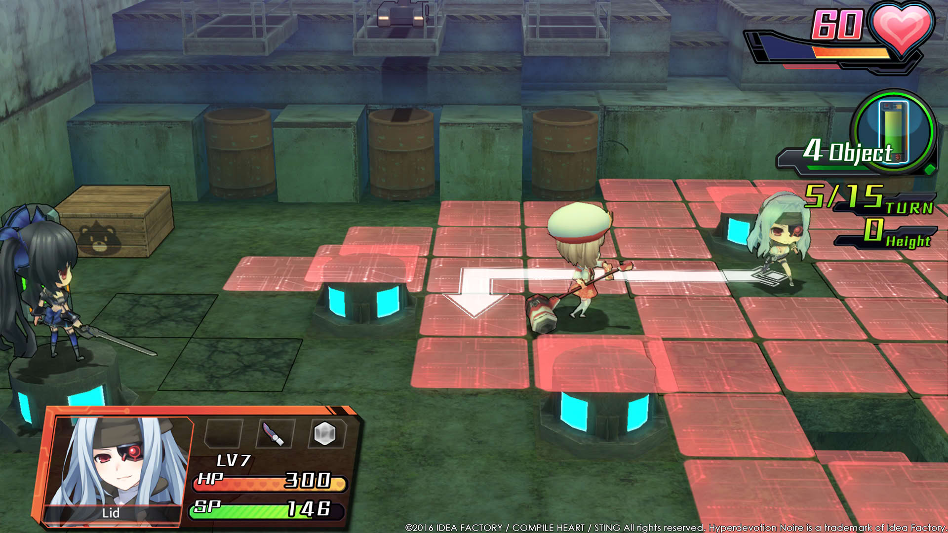 Screenshot for Hyperdevotion Noire: Goddess Black Heart