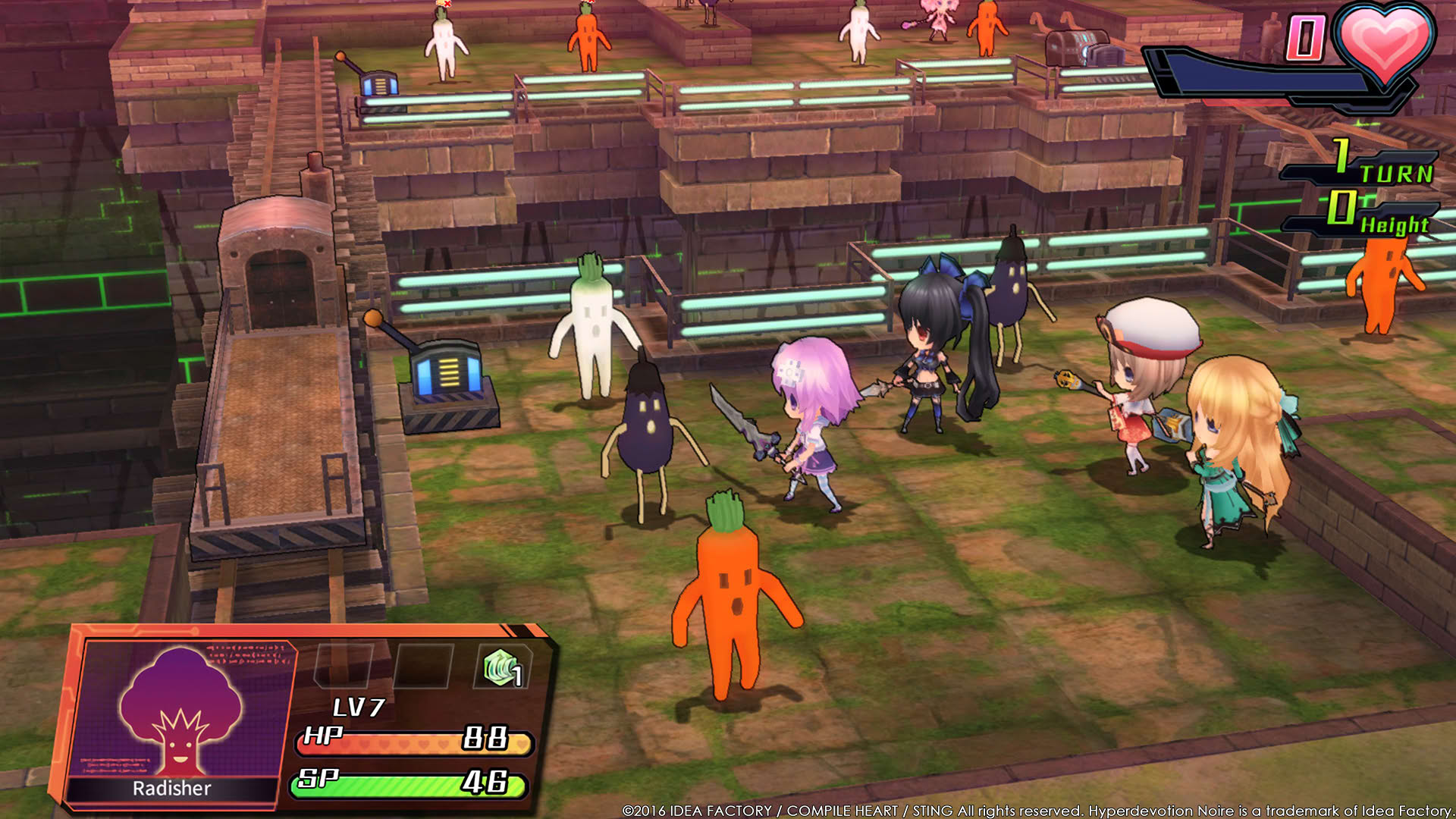Screenshot for Hyperdevotion Noire: Goddess Black Heart