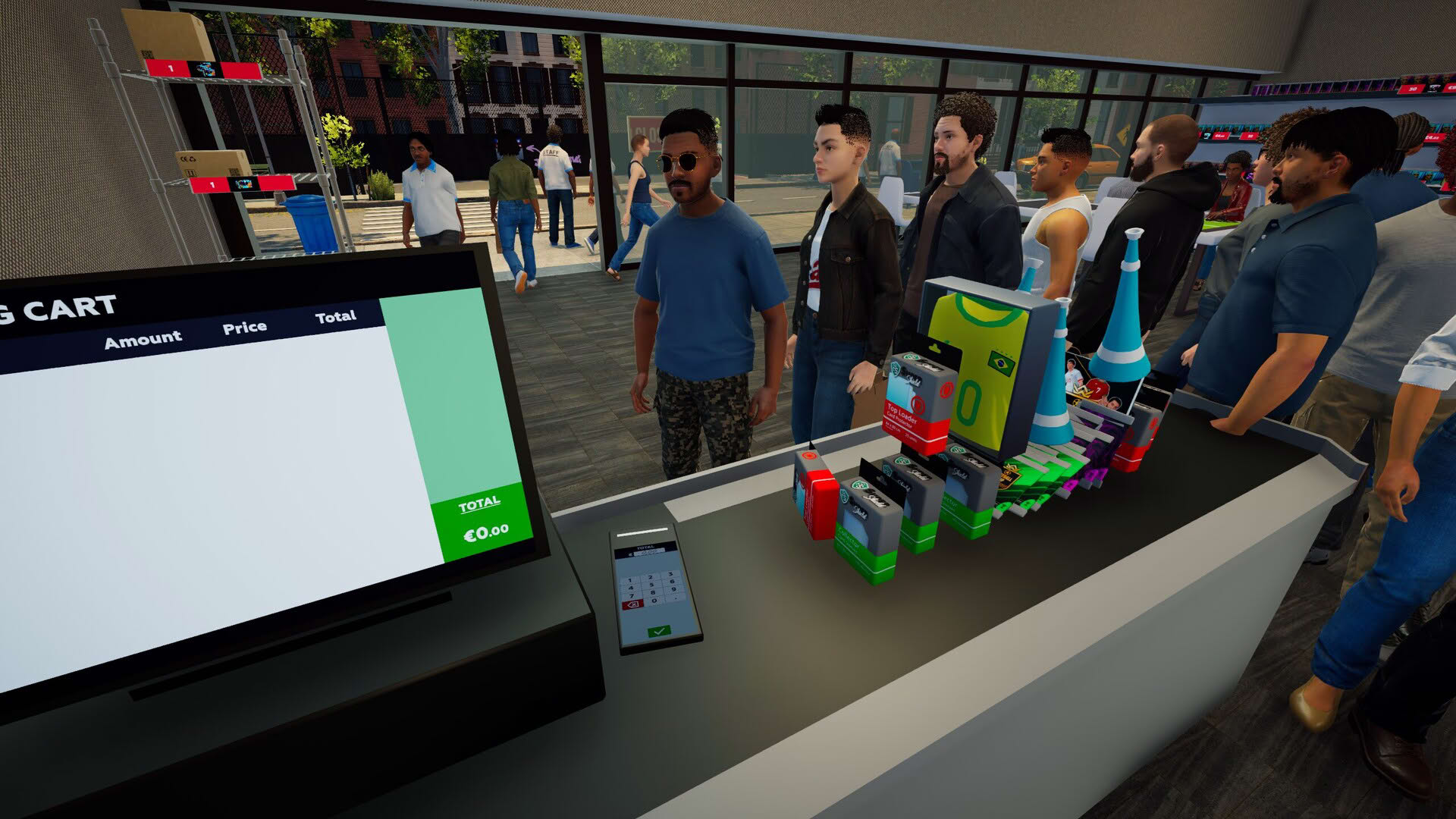 Screenshot for Sports Card Shop Simulator
