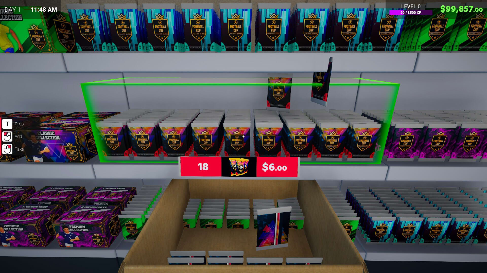 Screenshot for Sports Card Shop Simulator