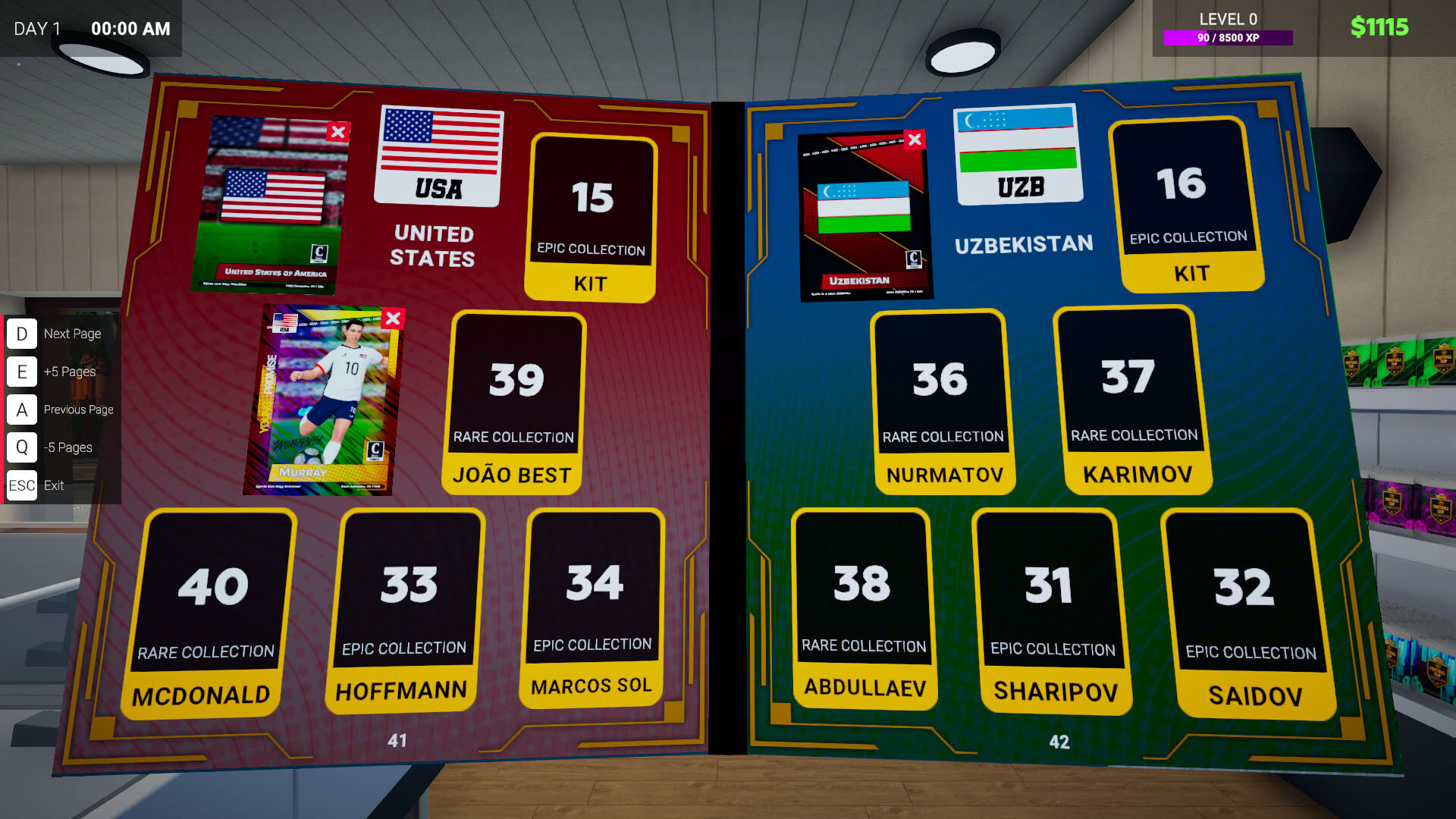 Screenshot for Sports Card Shop Simulator
