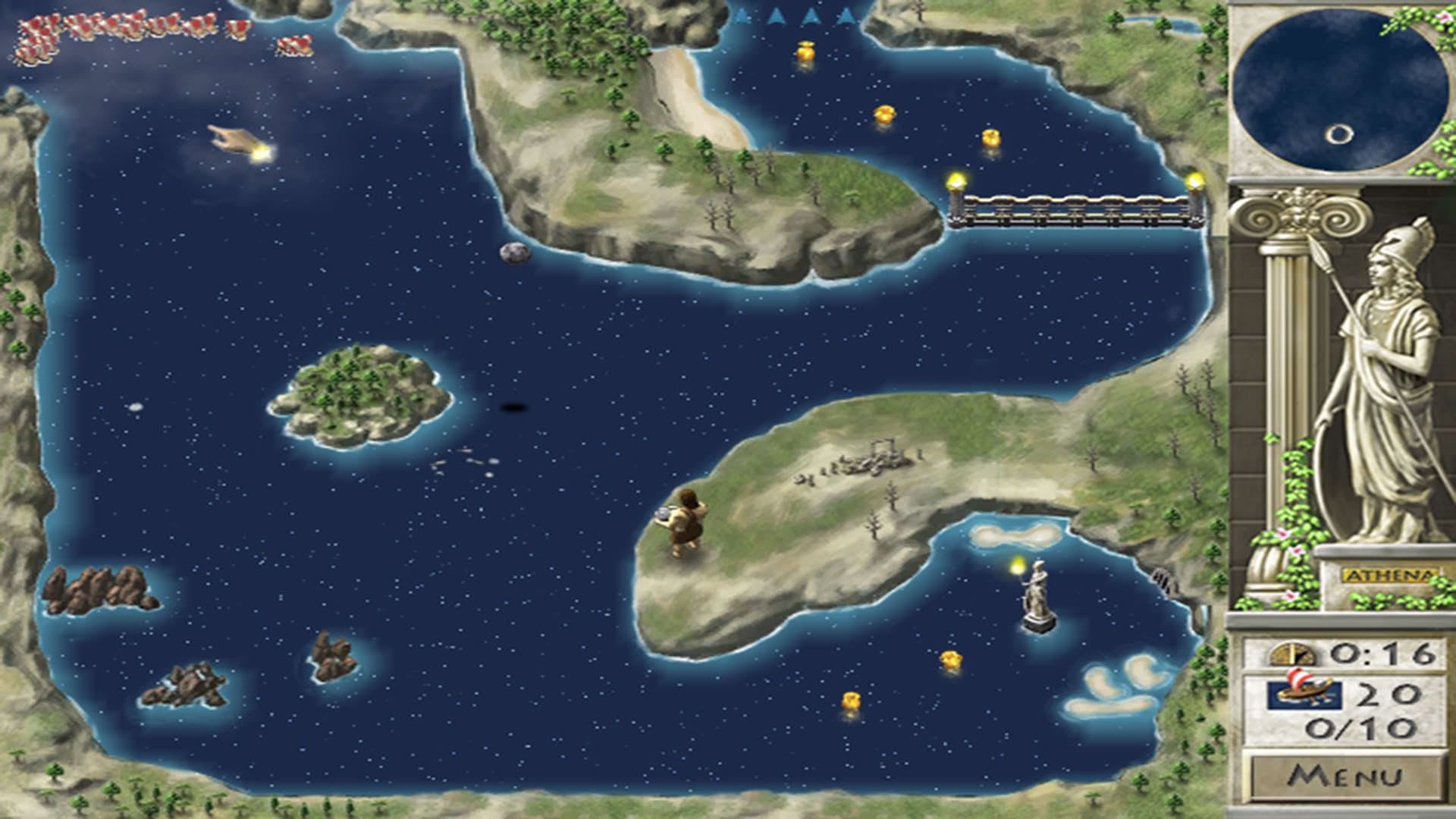 Screenshot for God Game : The Odyssey