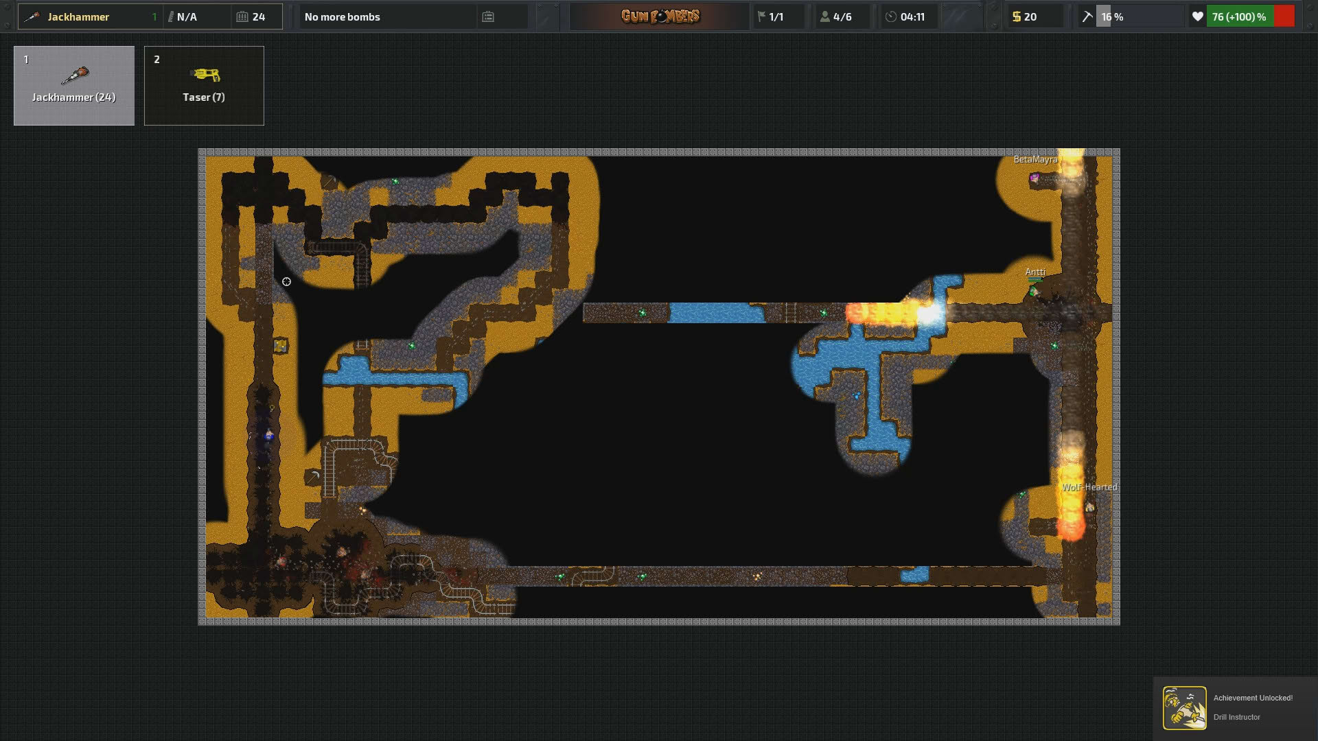 Screenshot for Gun Bombers