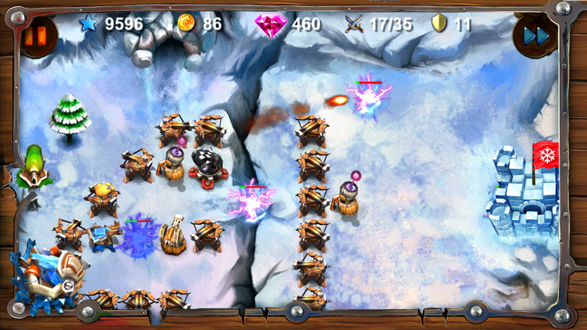 Screenshot for Goblin Defenders: Steel'n' Wood