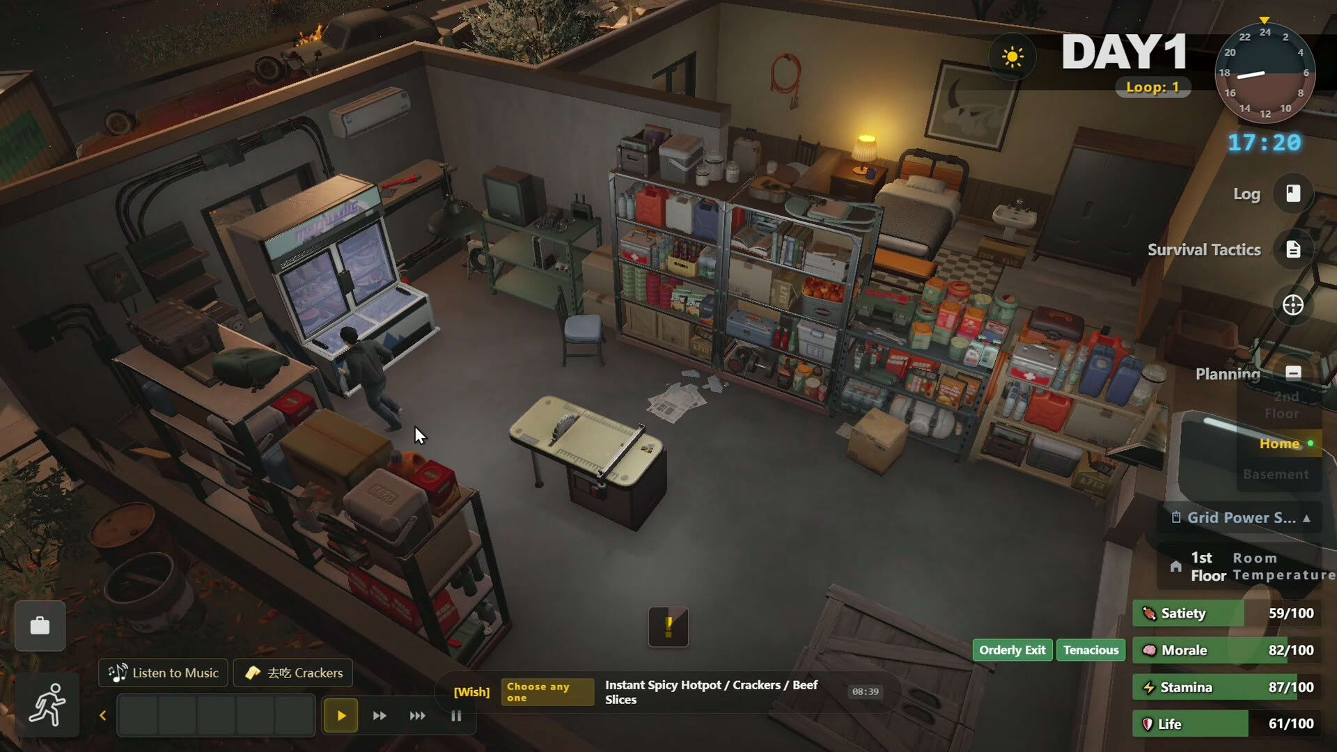 Screenshot for Survival Log