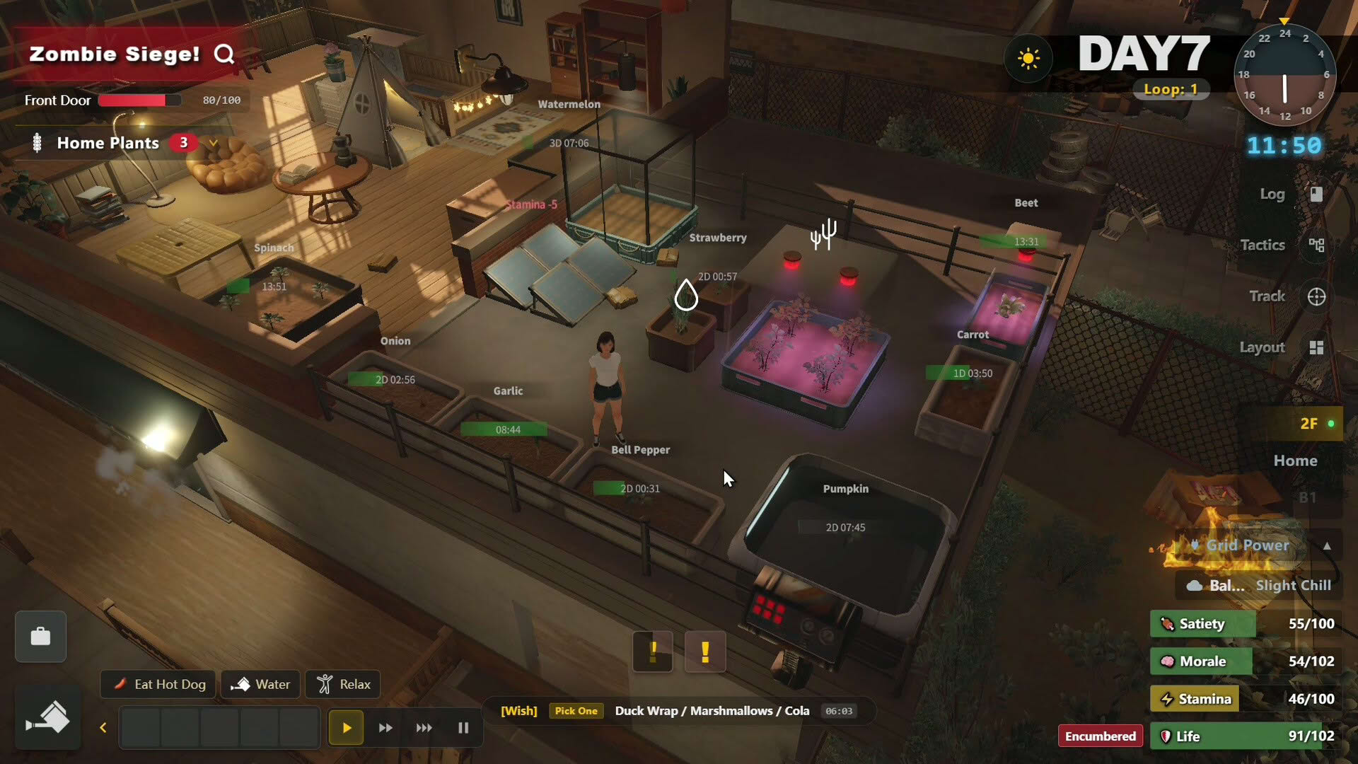 Screenshot for Survival Log