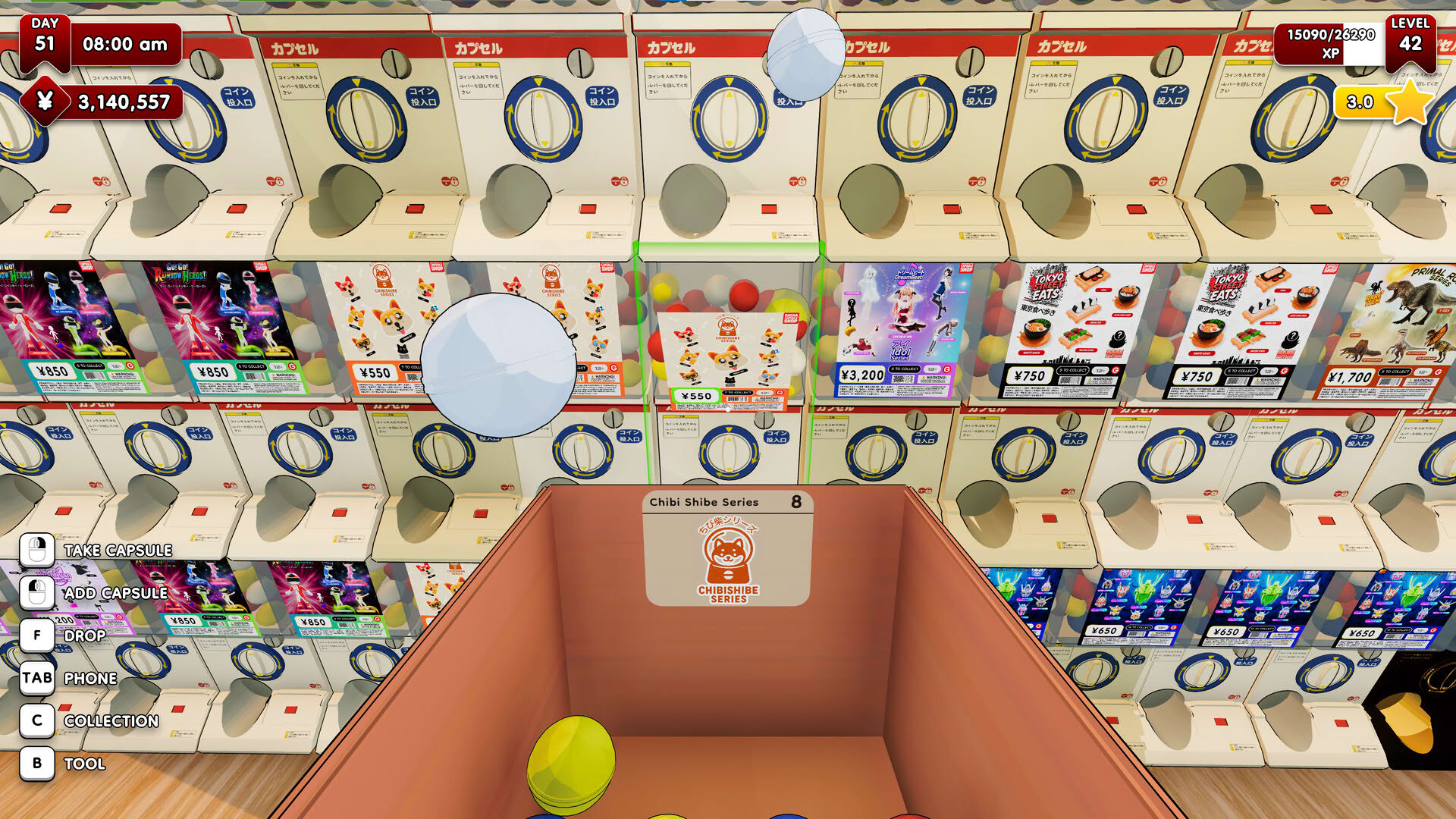 Screenshot for Gacha Capsule Shop Simulator: Akihabara