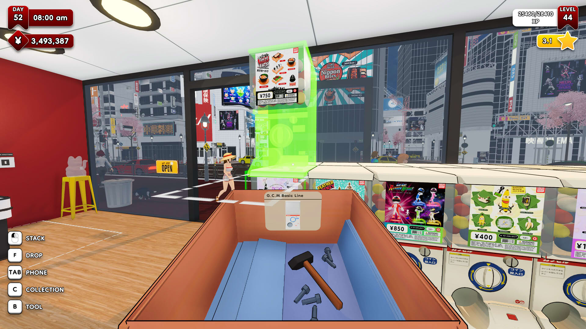 Screenshot for Gacha Capsule Shop Simulator: Akihabara