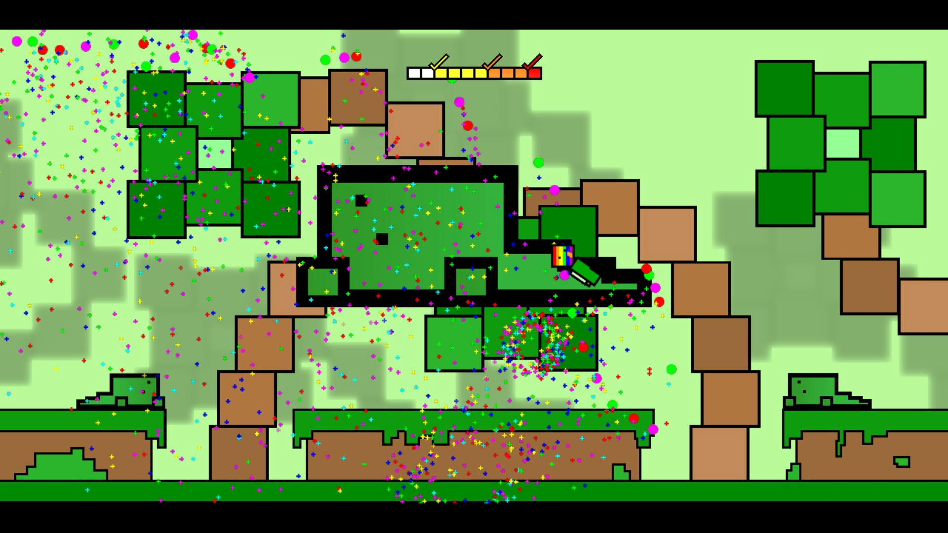 Screenshot for Rubber Ducky and the Rainbow Gun