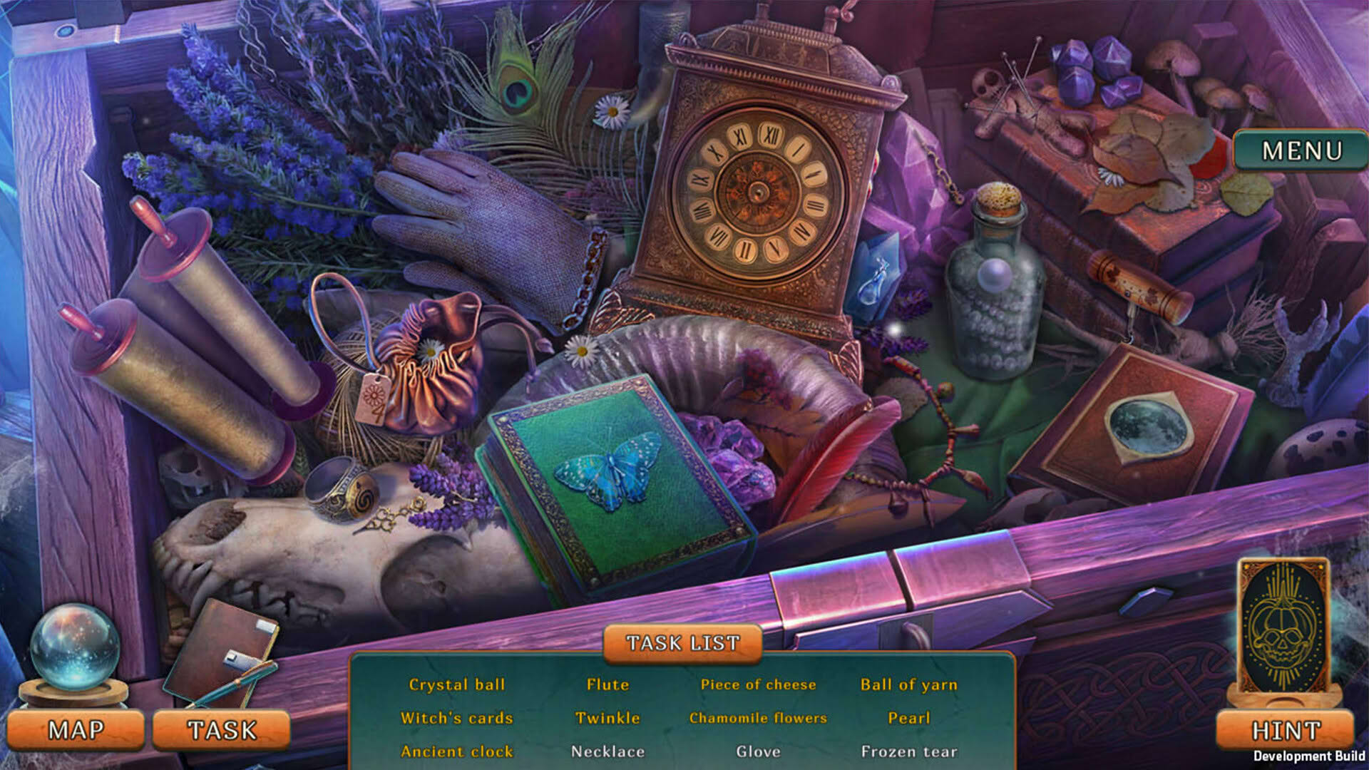 Screenshot for Halloween Stories: The Death Card - Collector's Edition