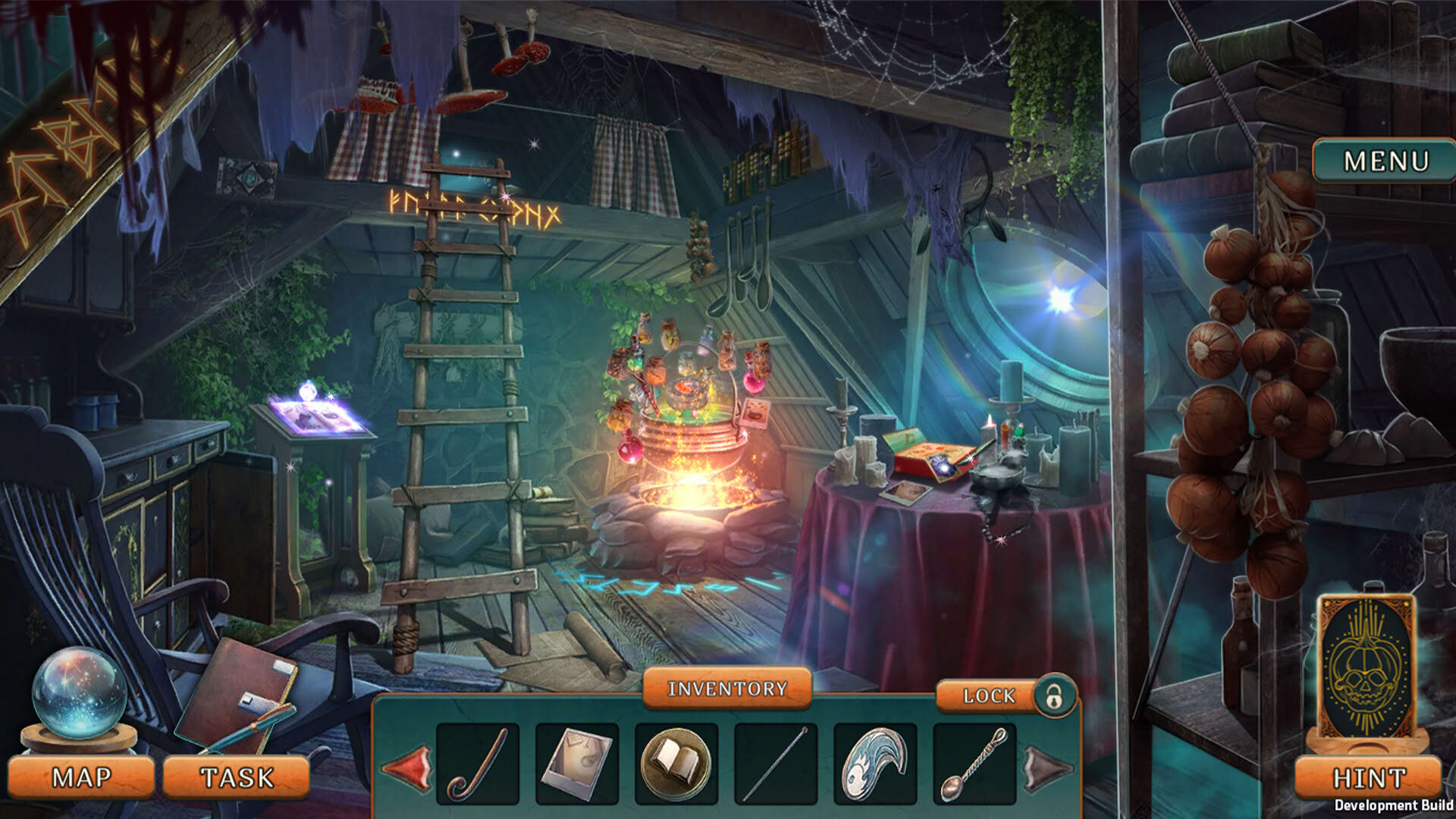 Screenshot for Halloween Stories: The Death Card - Collector's Edition