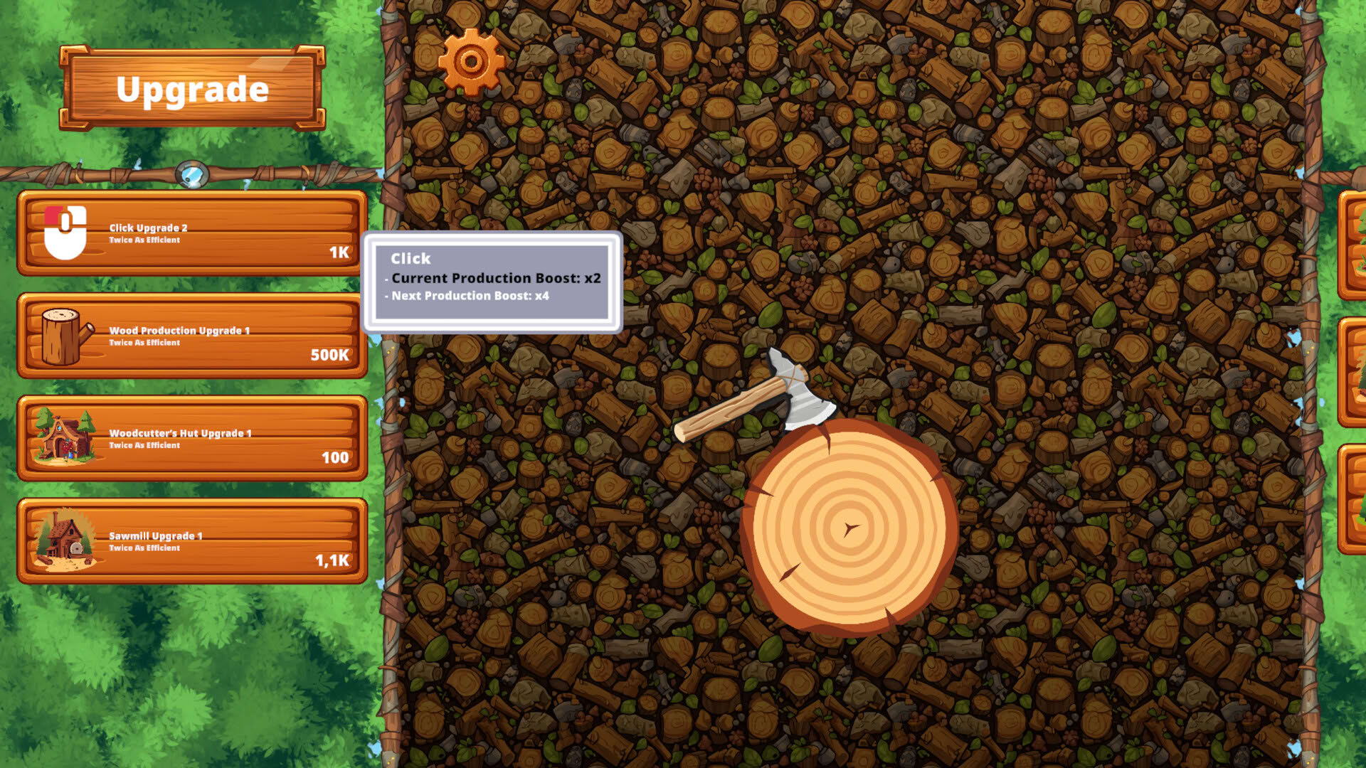 Screenshot for Wood Clicker