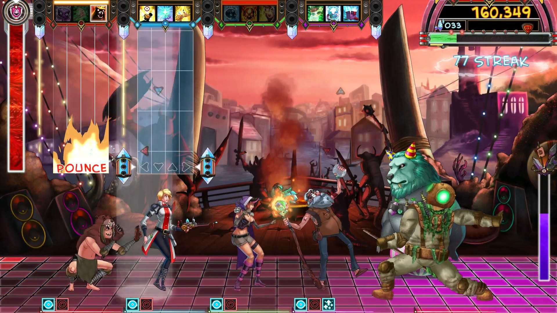 Screenshot for The Metronomicon: Slay the Dance Floor
