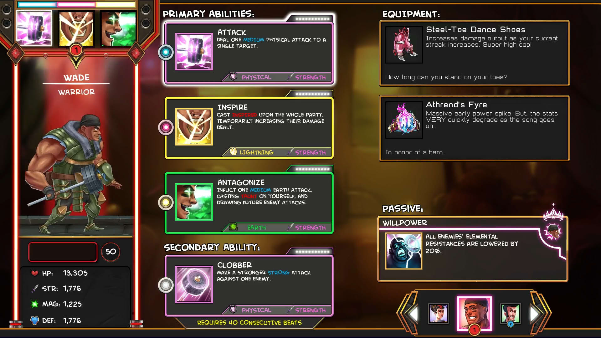 Screenshot for The Metronomicon: Slay the Dance Floor