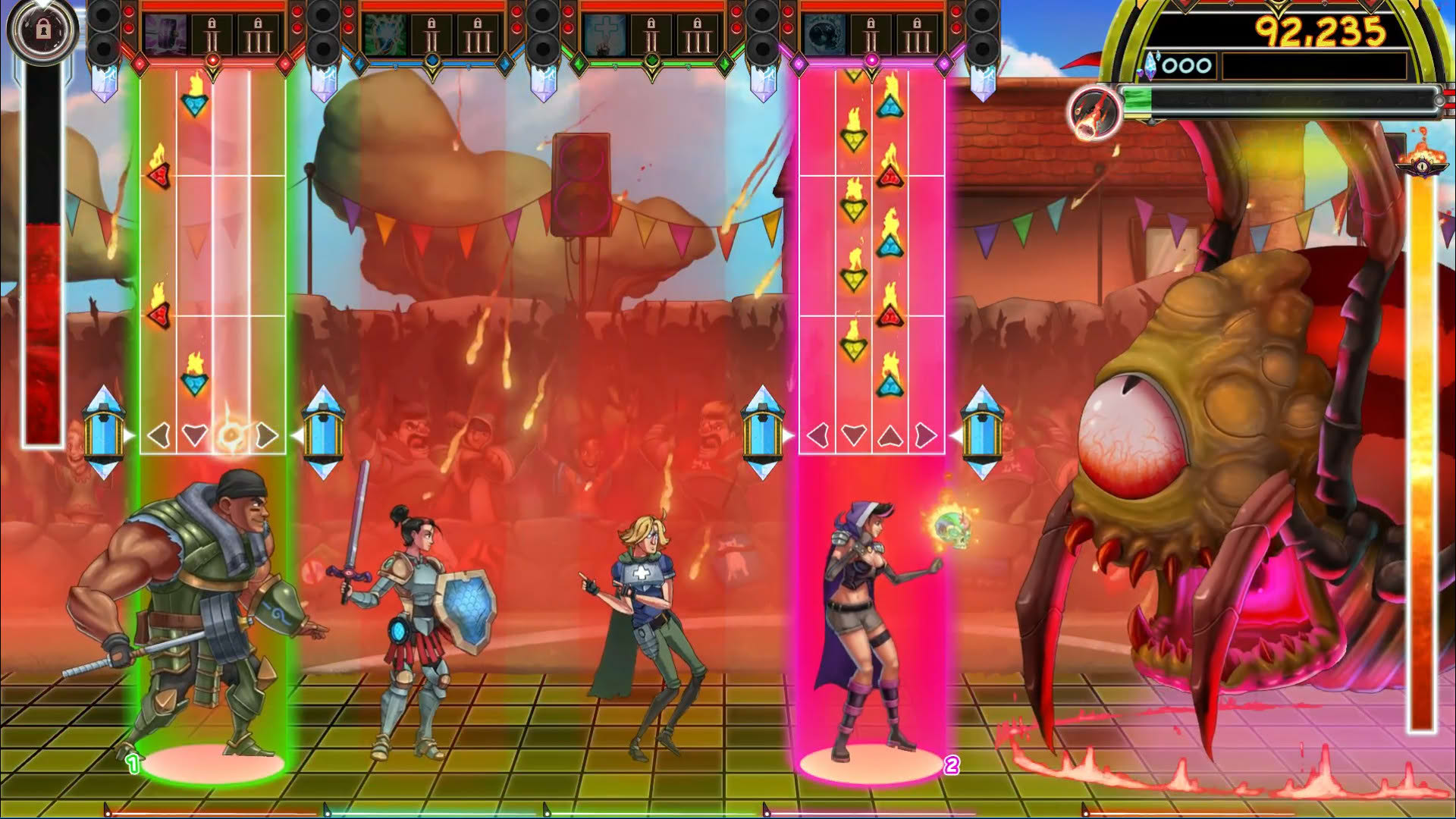 Screenshot for The Metronomicon: Slay the Dance Floor
