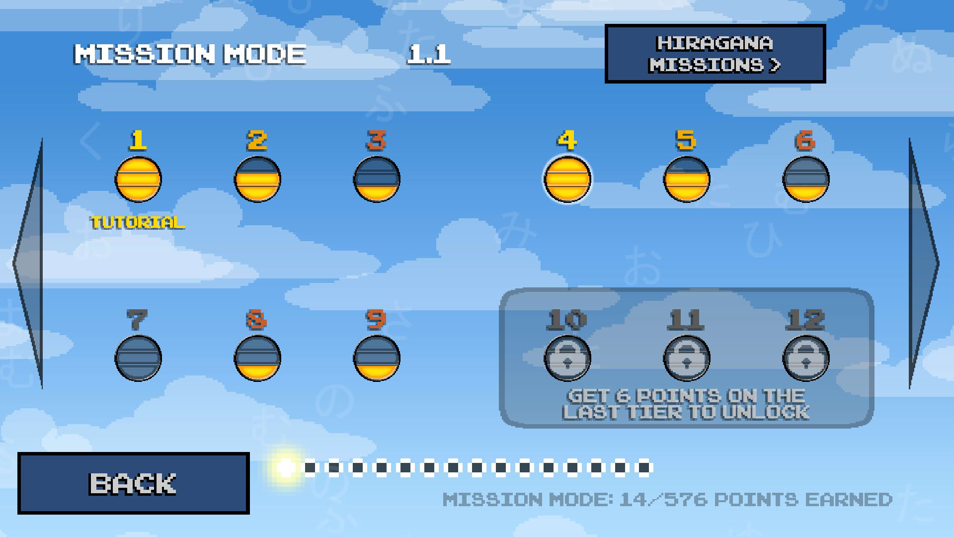 Screenshot for Hiragana Pixel Party