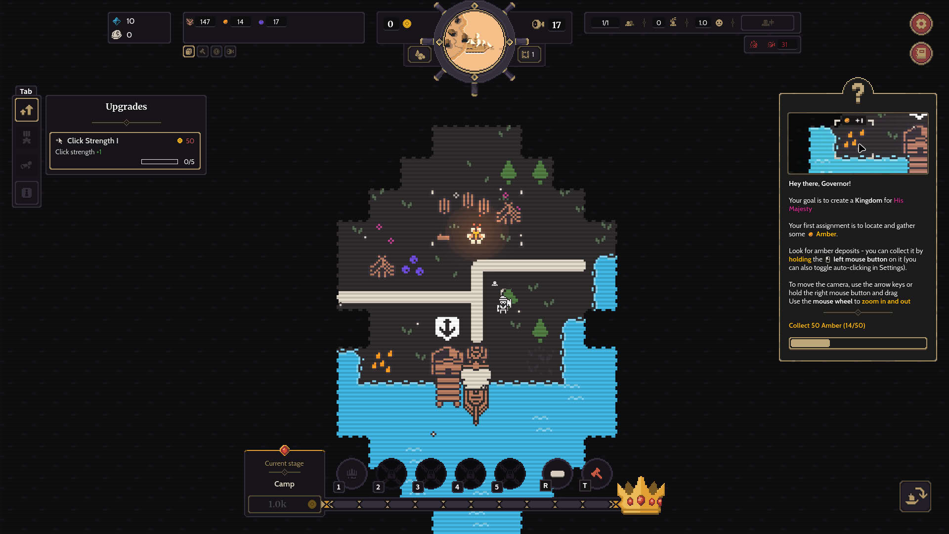 Screenshot for Clicky Islands