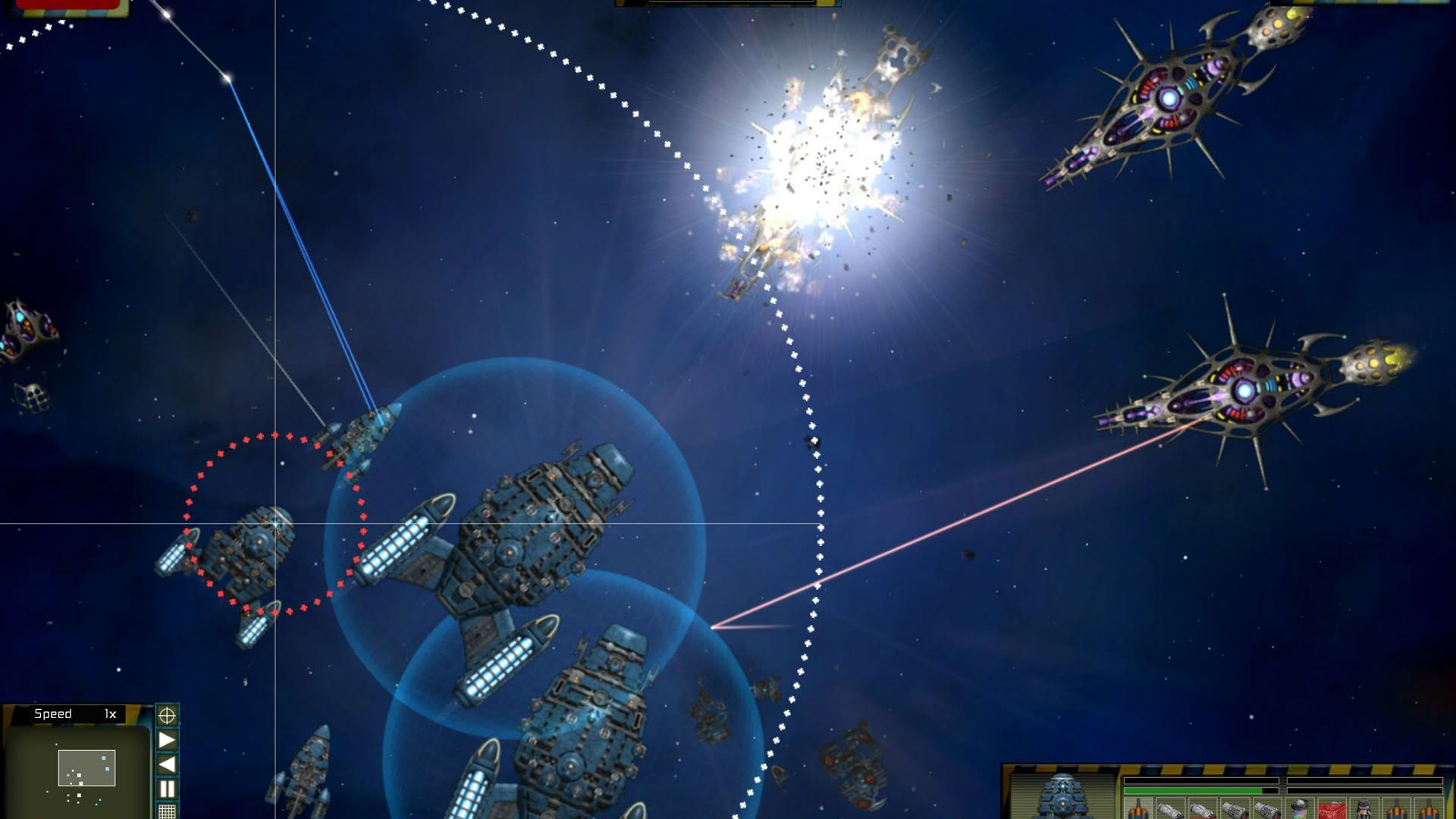 Screenshot for Gratuitous Space Battles