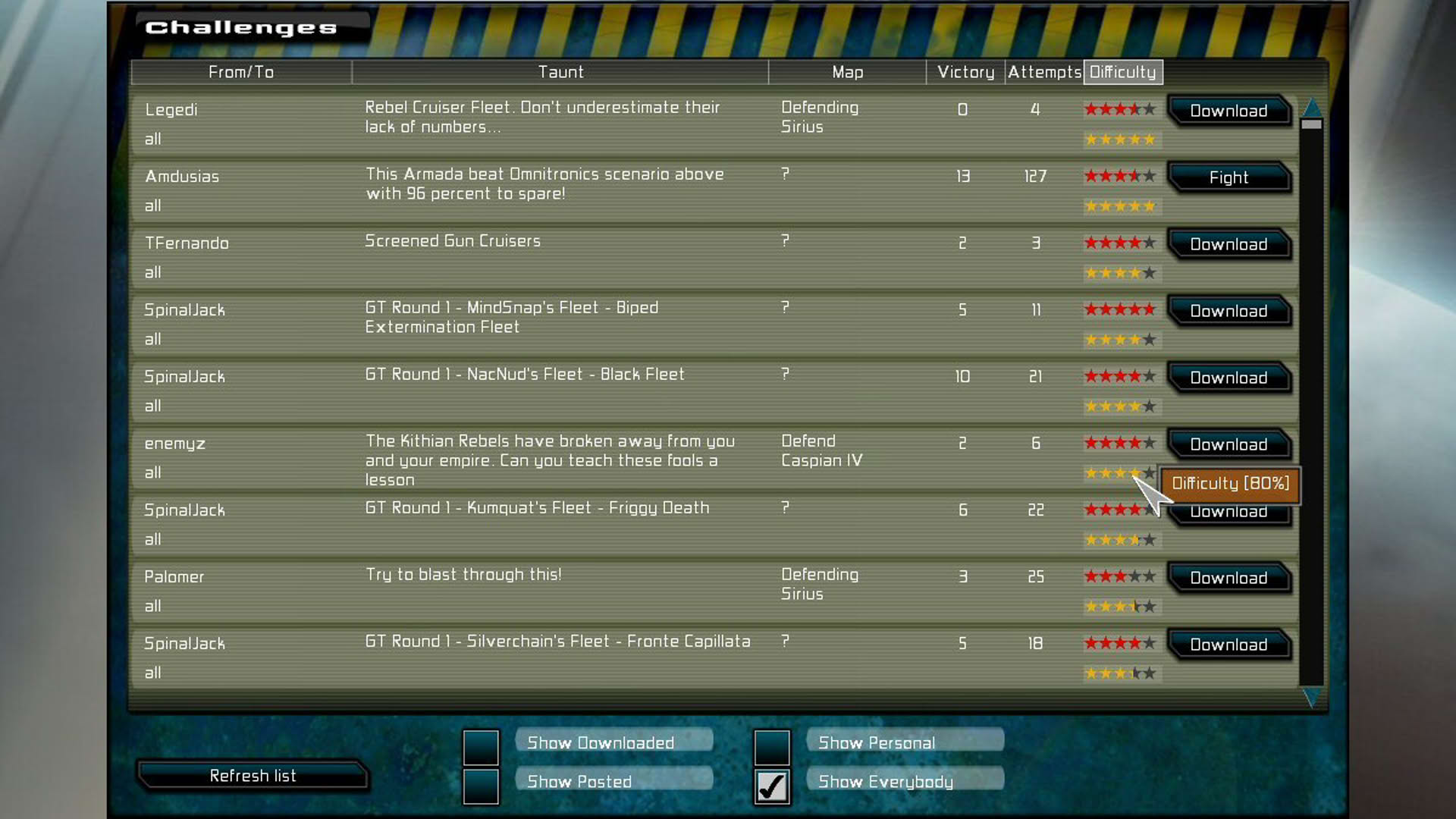 Screenshot for Gratuitous Space Battles