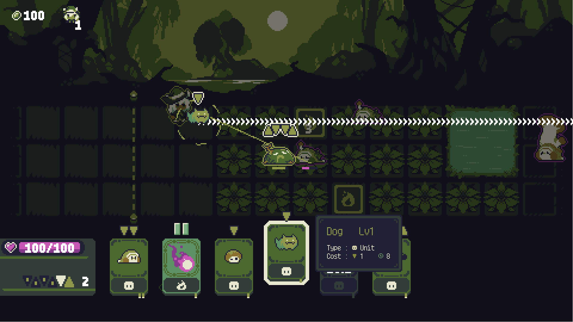 Screenshot for Nightcap Witch