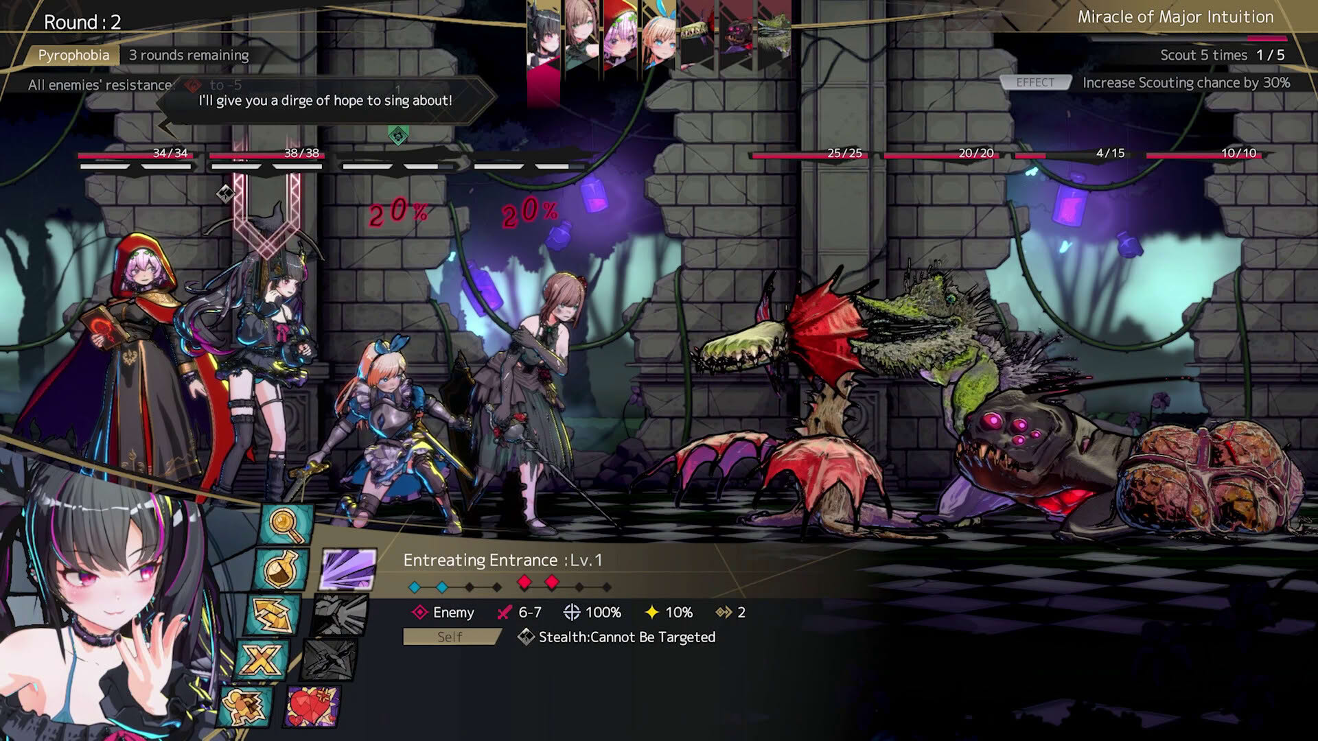 Screenshot for LitGirls: Bookbound Dungeons