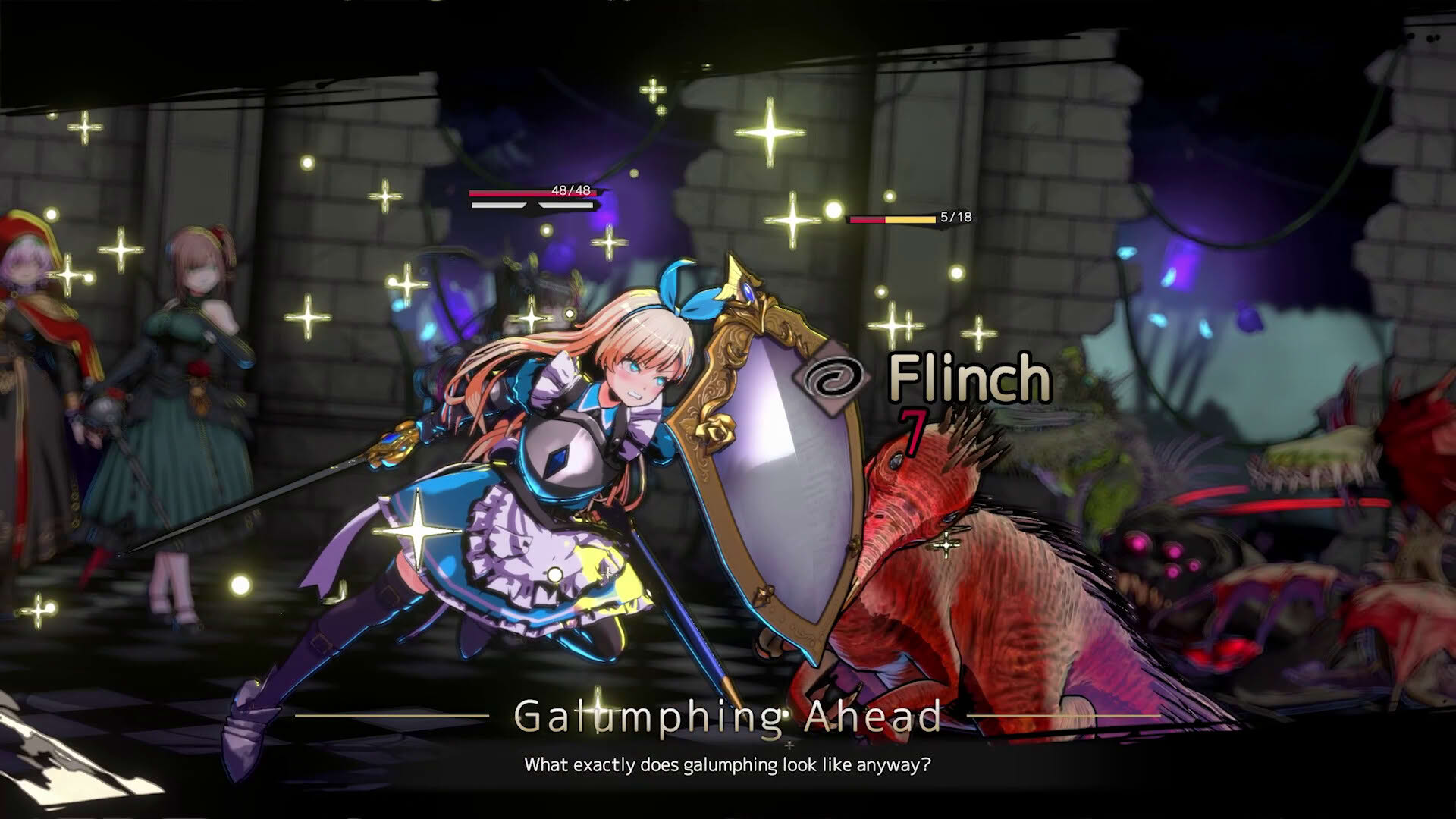 Screenshot for LitGirls: Bookbound Dungeons