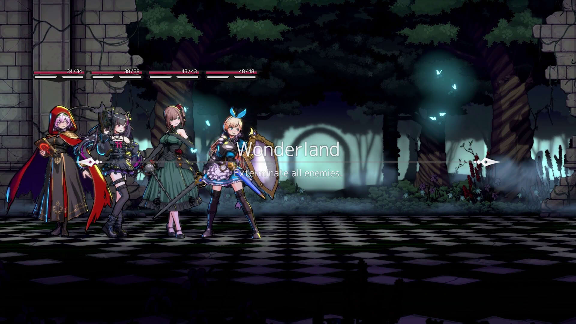 Screenshot for LitGirls: Bookbound Dungeons