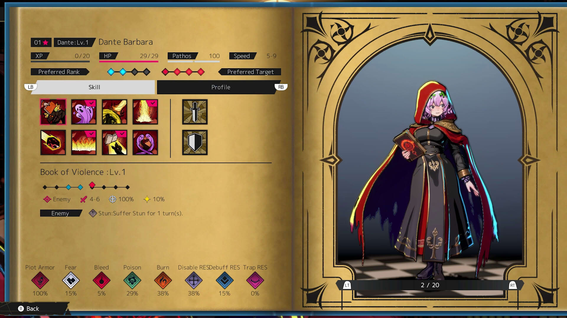 Screenshot for LitGirls: Bookbound Dungeons