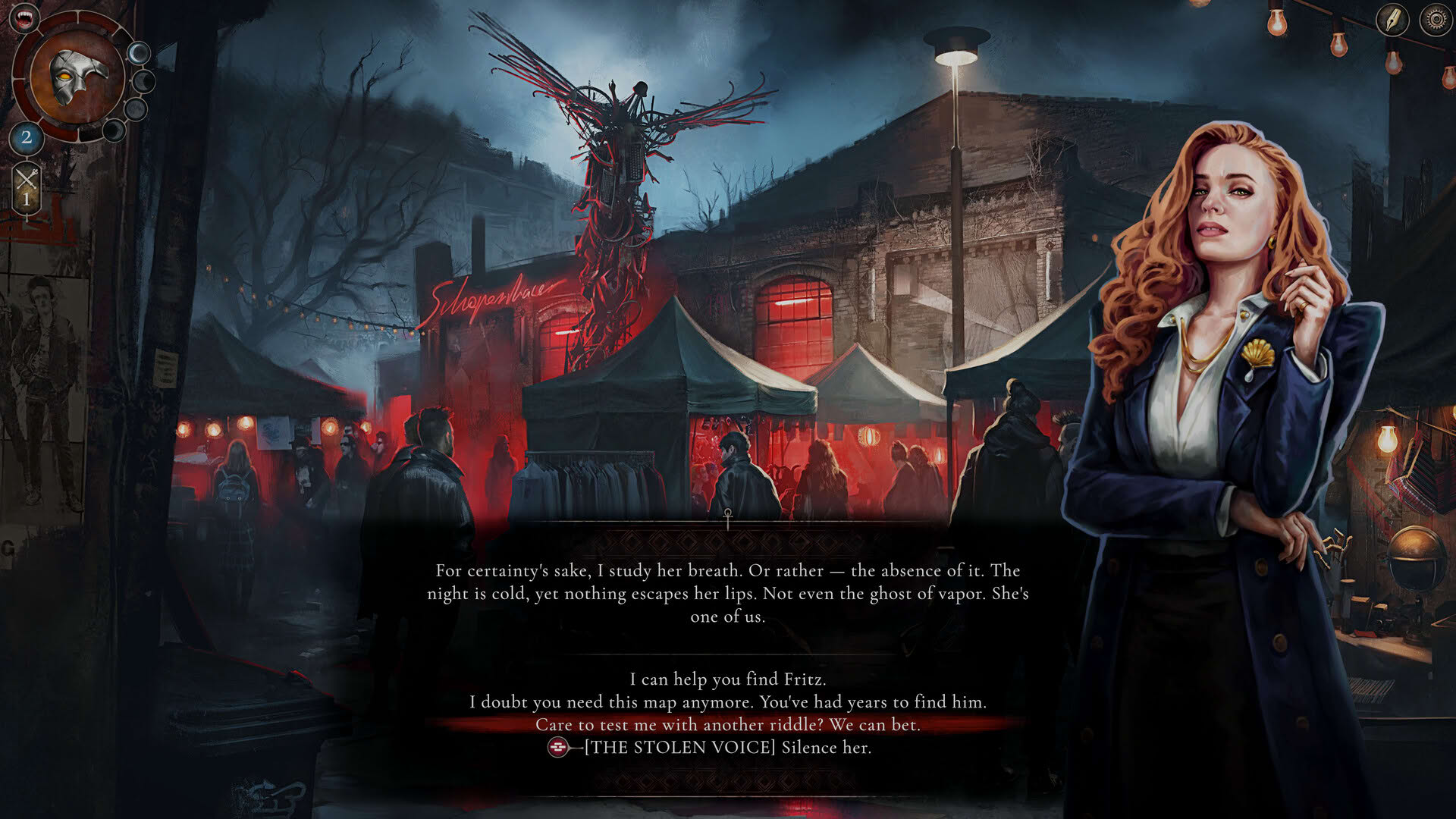 Screenshot for Vampire: The Masquerade - Oaths and Ashes