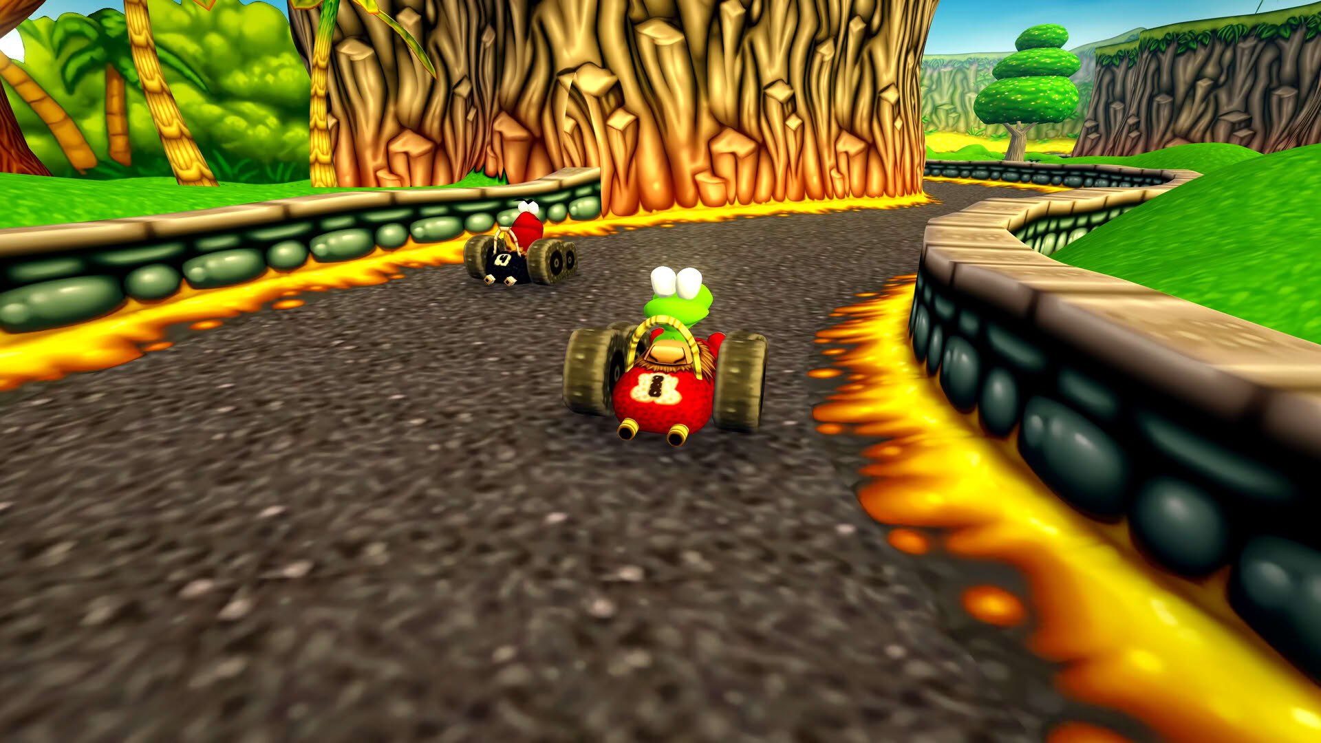 Screenshot for Croc 2: Kingdom of the Gobbos