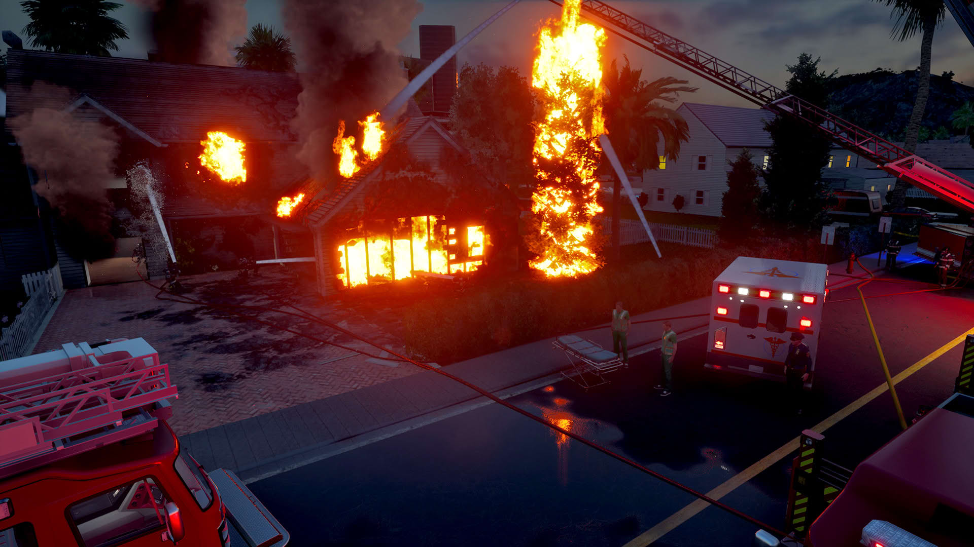 Screenshot for Firefighting Simulator
